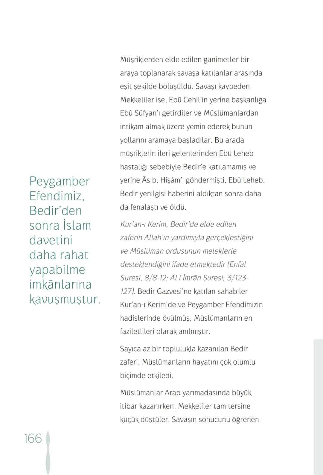 Hz Muhammedin hayatı – 166. sayfa