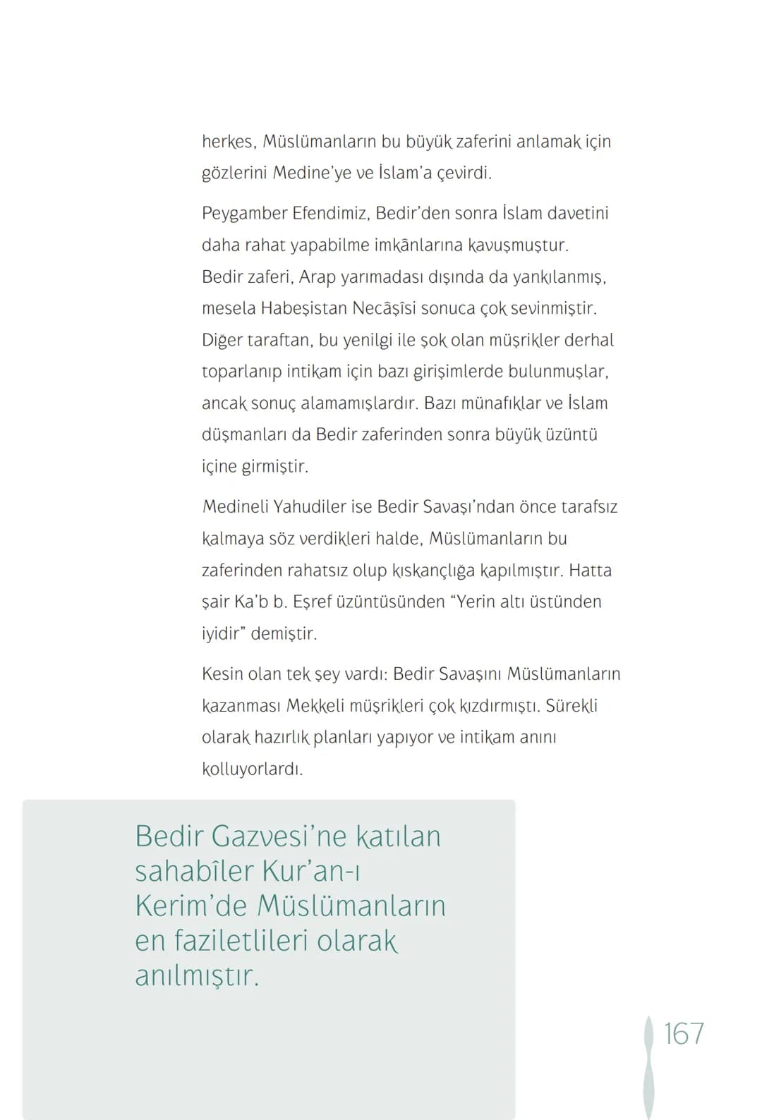 Hz Muhammedin hayatı – 167. sayfa