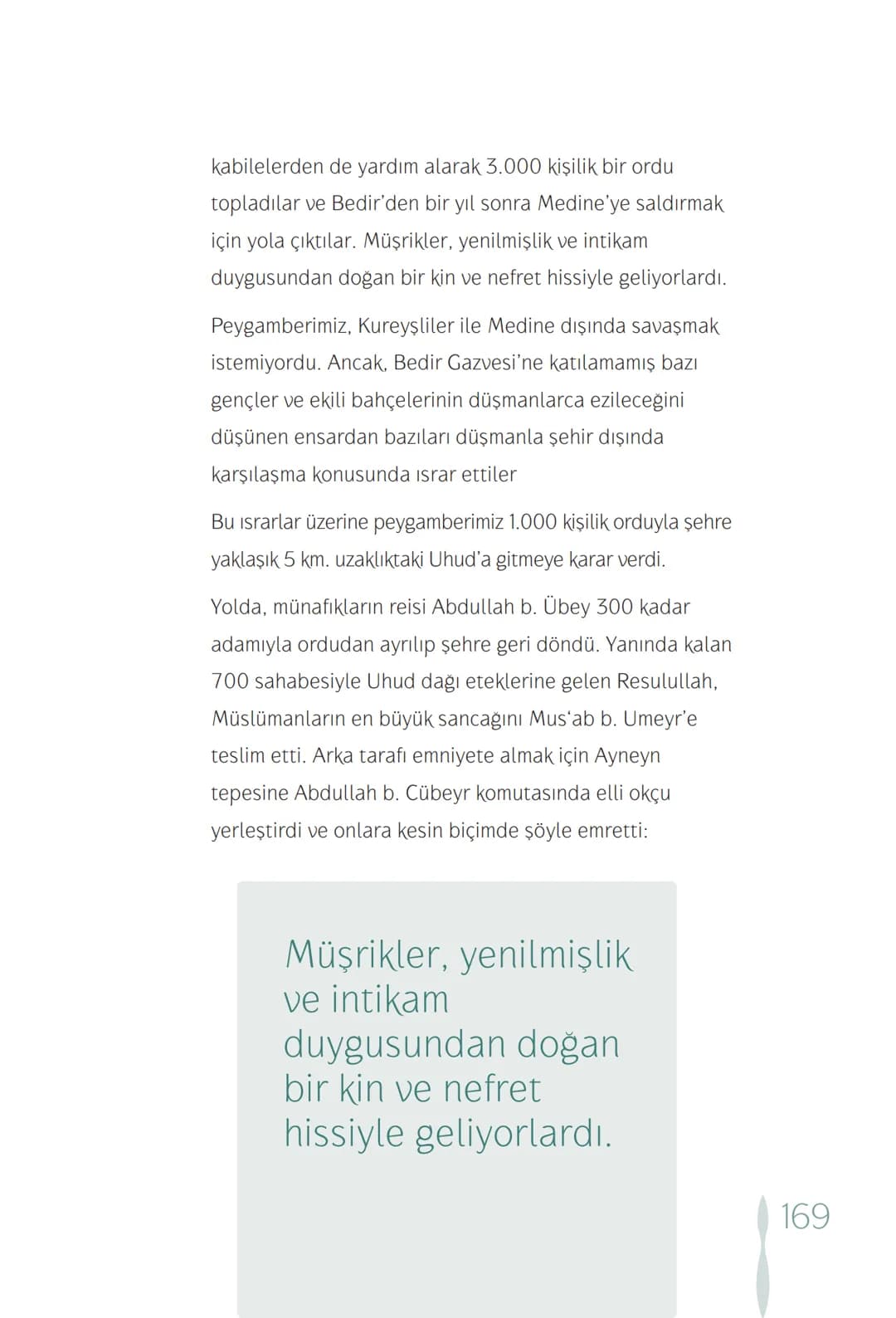 Hz Muhammedin hayatı – 169. sayfa