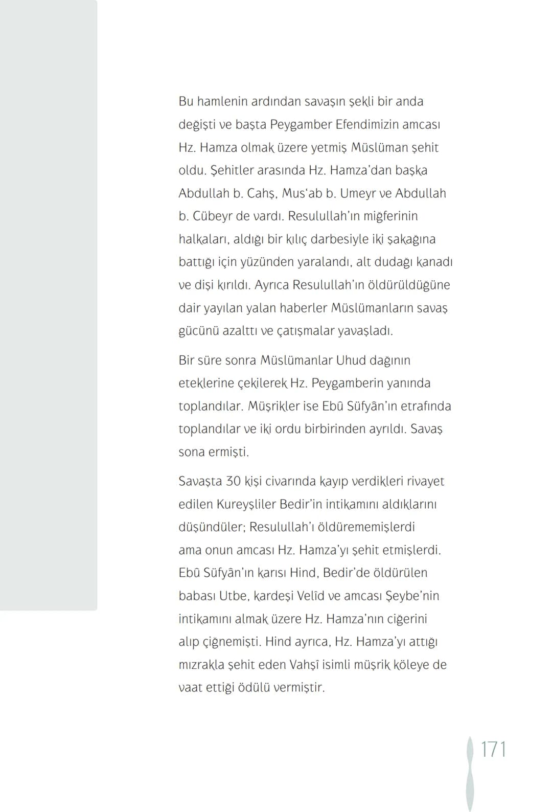 Hz Muhammedin hayatı – 171. sayfa
