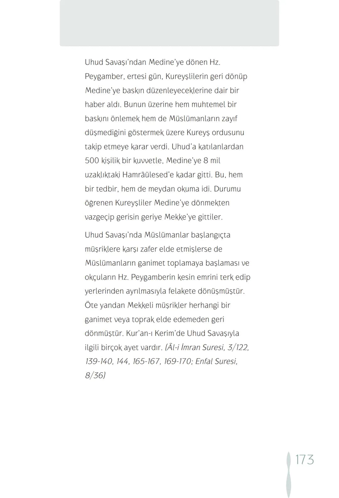 Hz Muhammedin hayatı – 173. sayfa