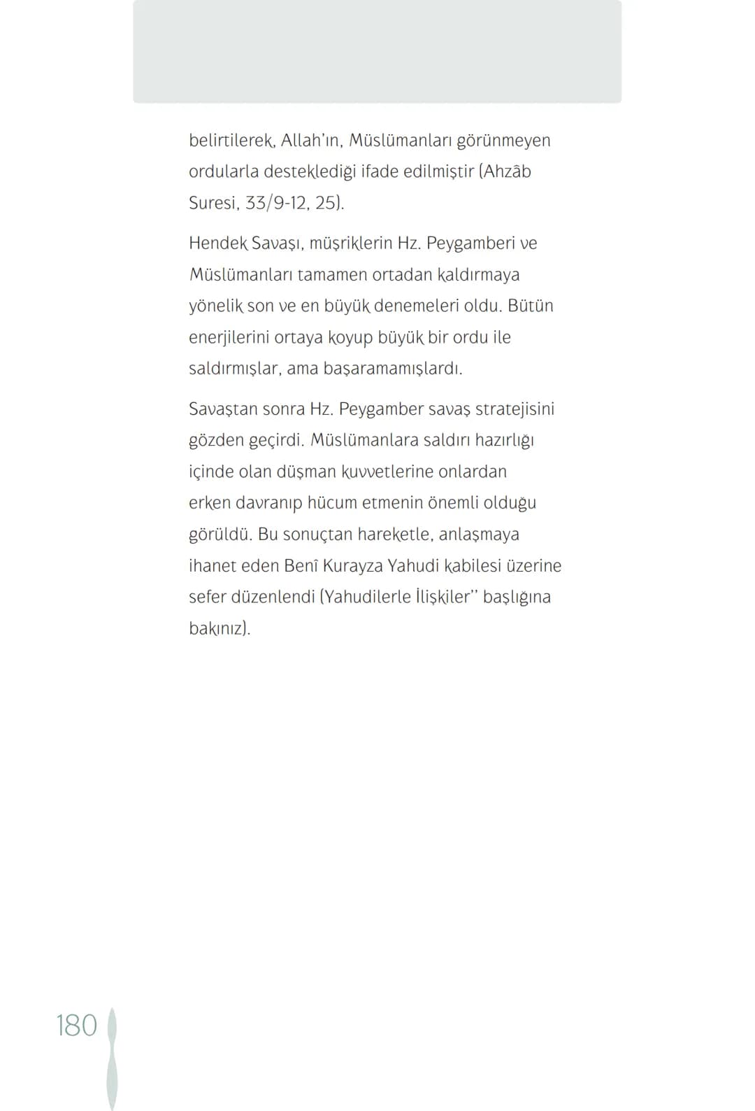 Hz Muhammedin hayatı – 180. sayfa