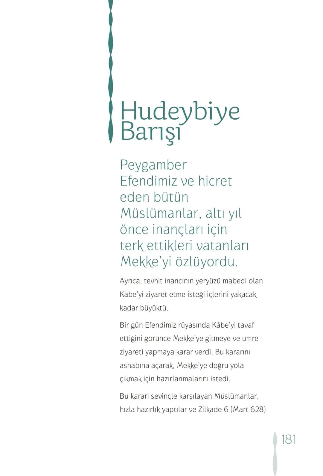 Hz Muhammedin hayatı – 181. sayfa