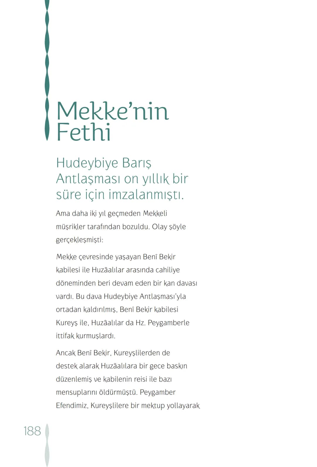 Hz Muhammedin hayatı – 188. sayfa