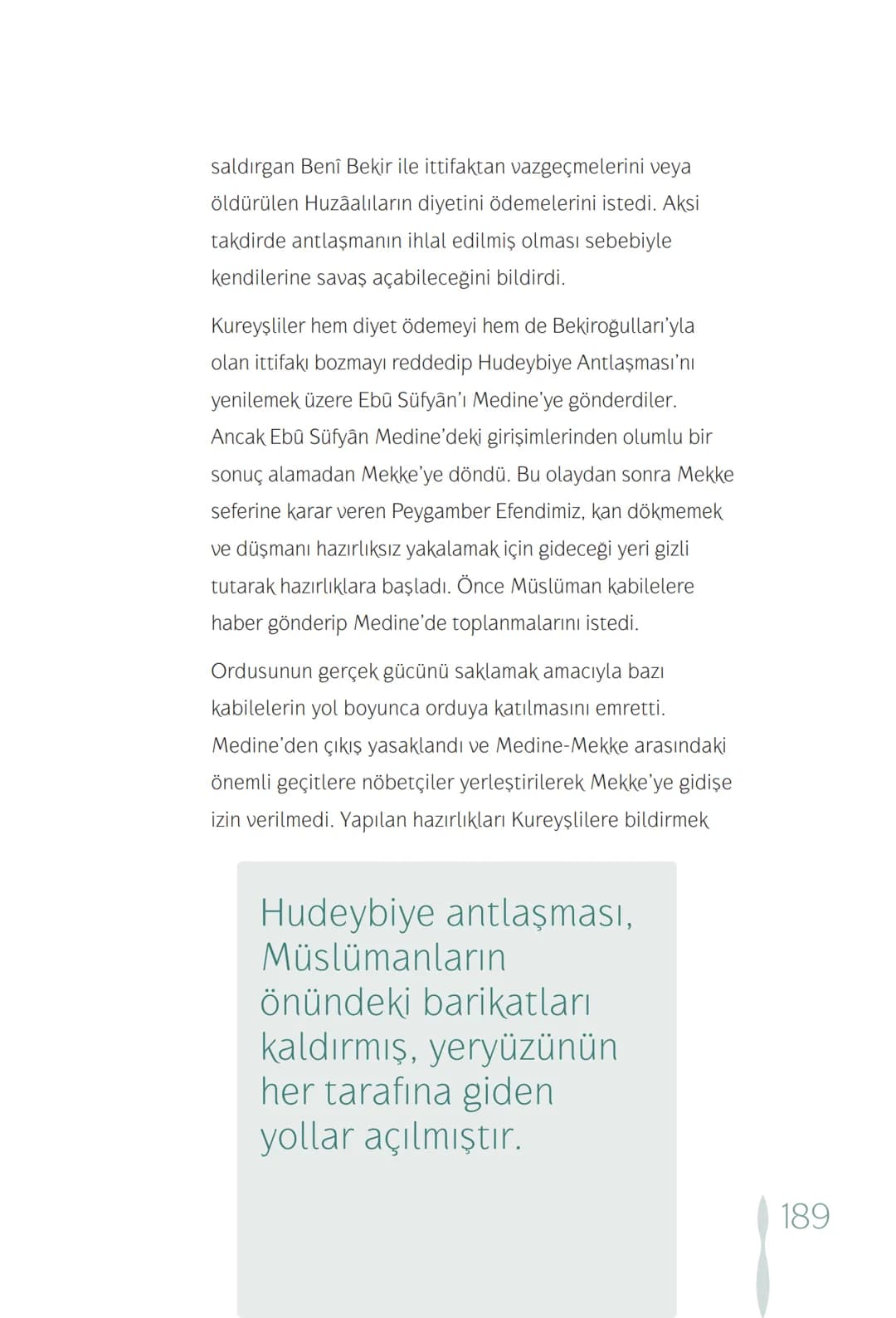 Hz Muhammedin hayatı – 189. sayfa