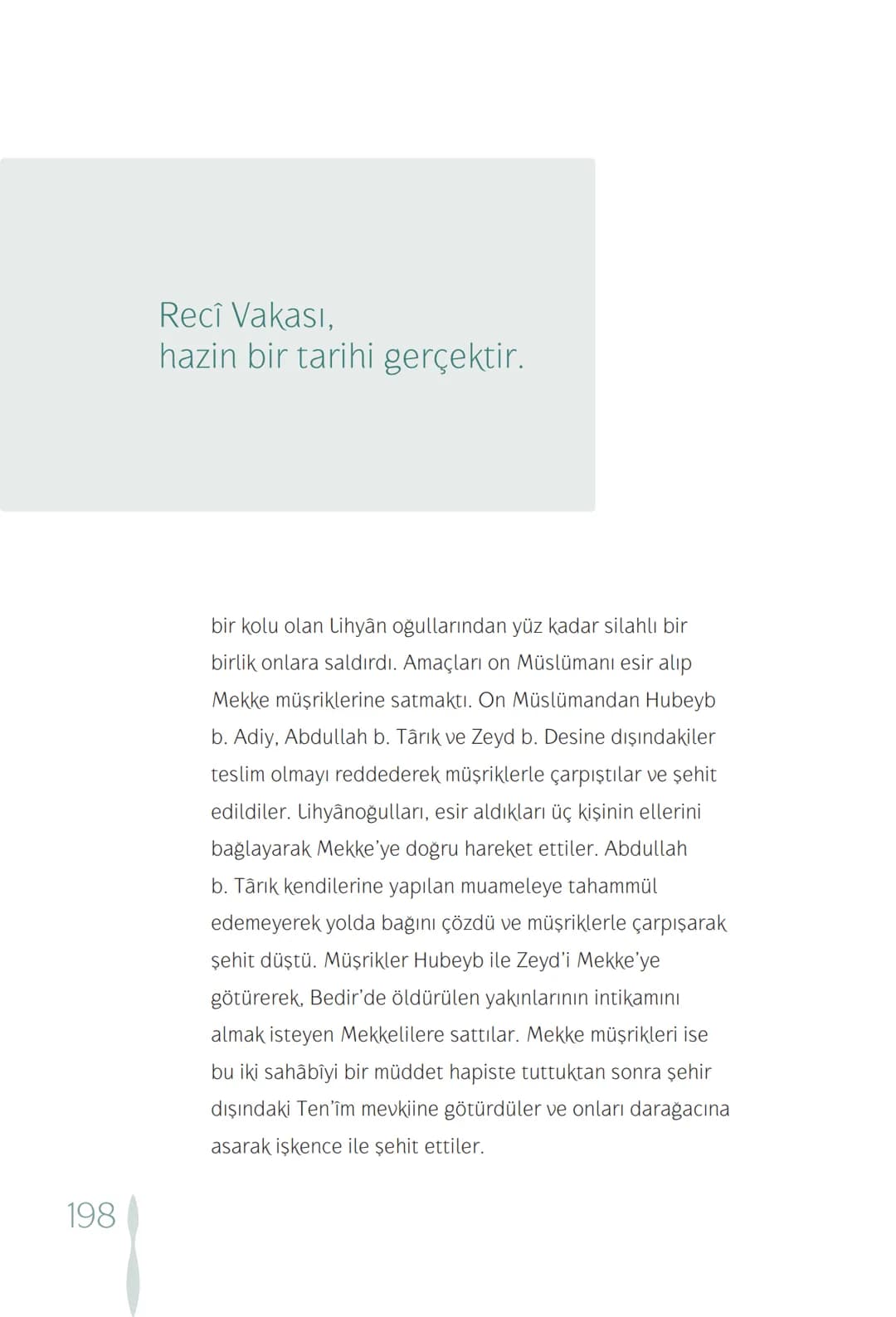 Hz Muhammedin hayatı – 198. sayfa