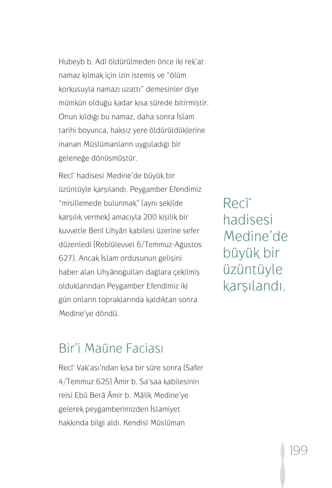 Hz Muhammedin hayatı – 199. sayfa