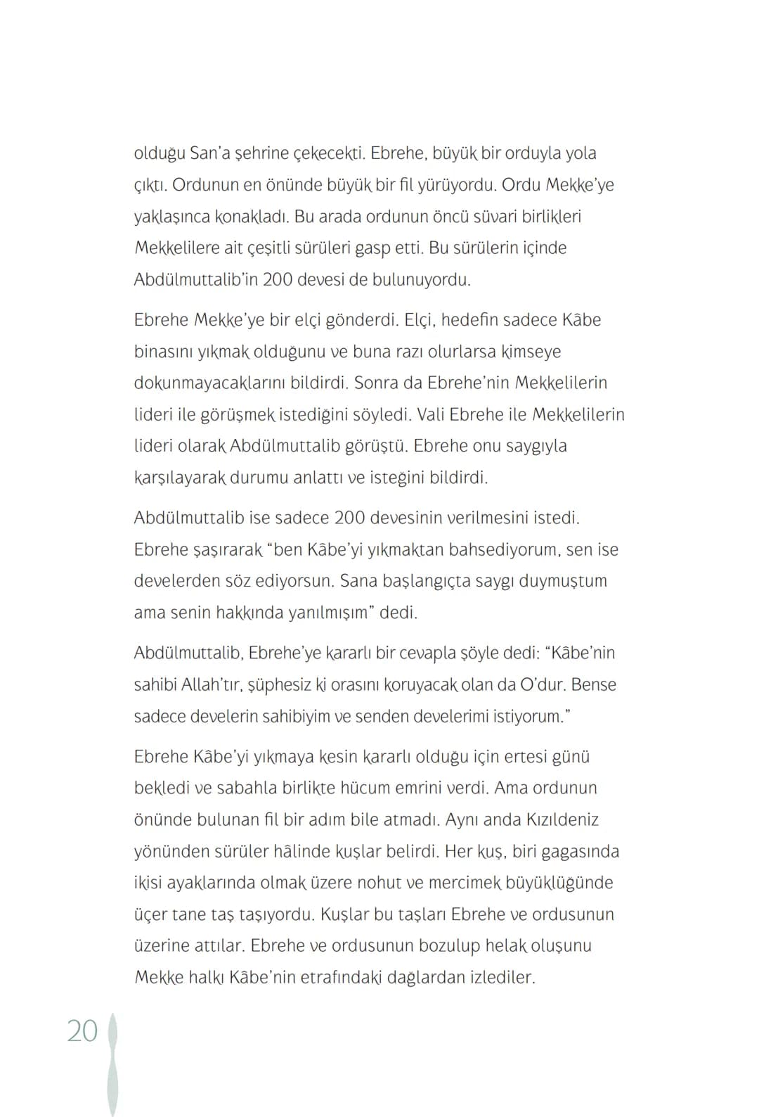 Hz Muhammedin hayatı – 20. sayfa