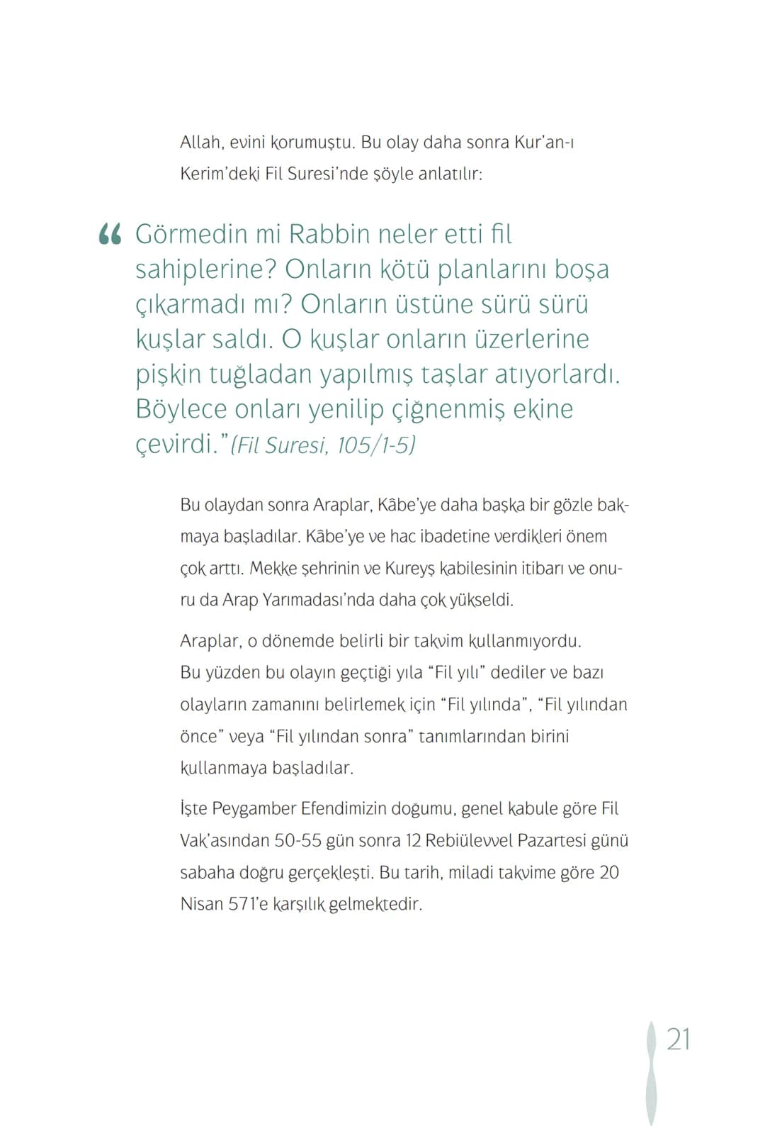 Hz Muhammedin hayatı – 21. sayfa