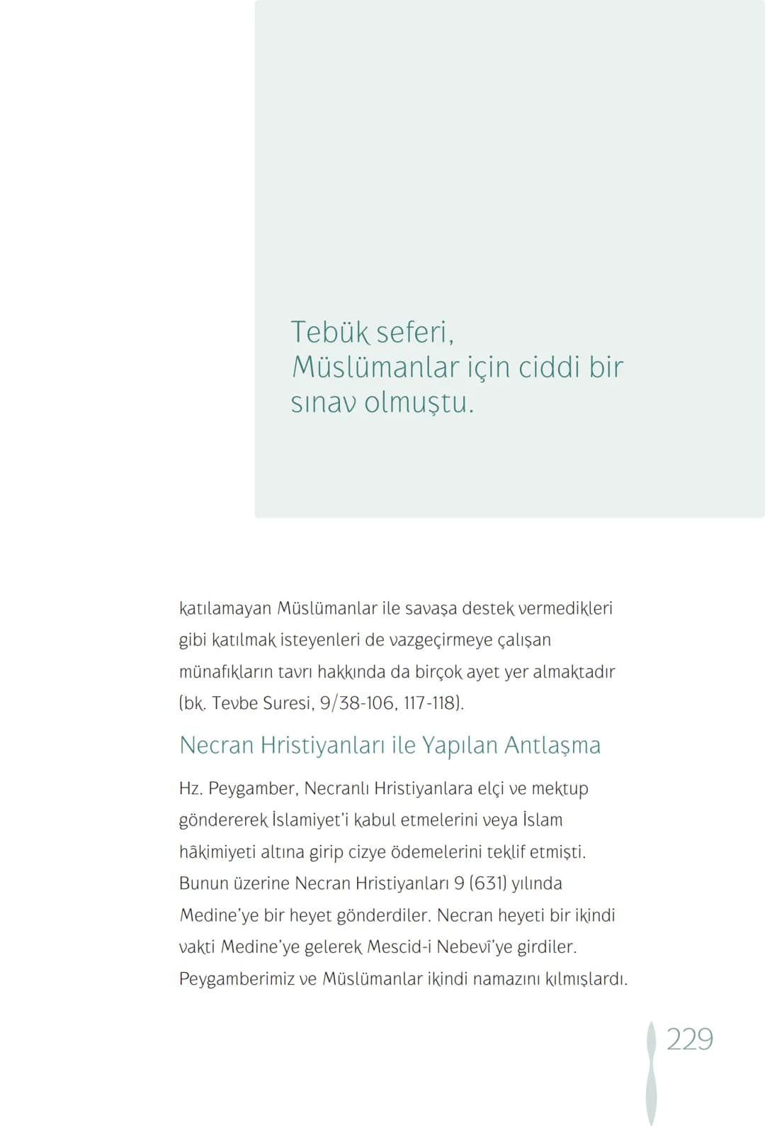 Hz Muhammedin hayatı – 229. sayfa