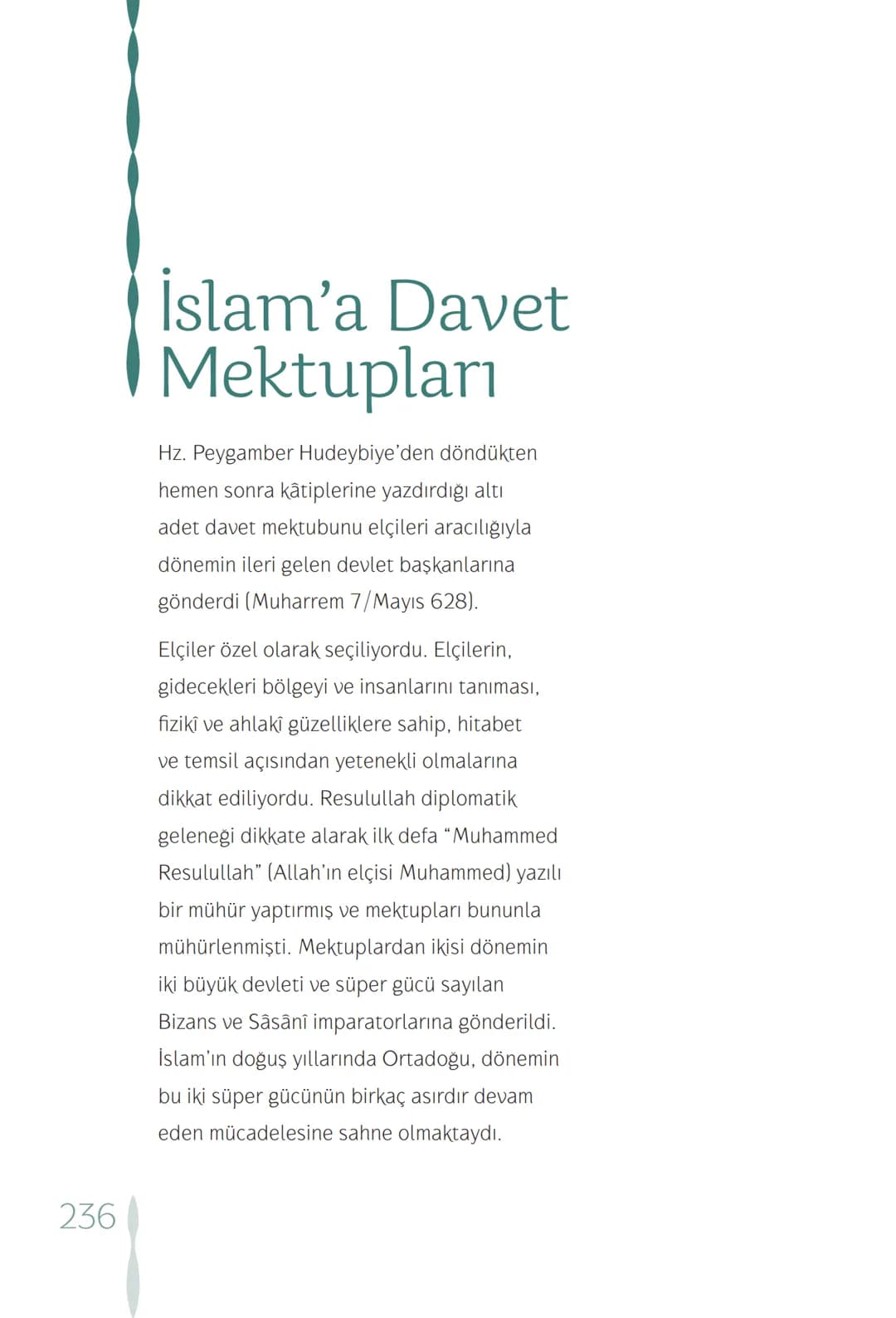 Hz Muhammedin hayatı – 236. sayfa