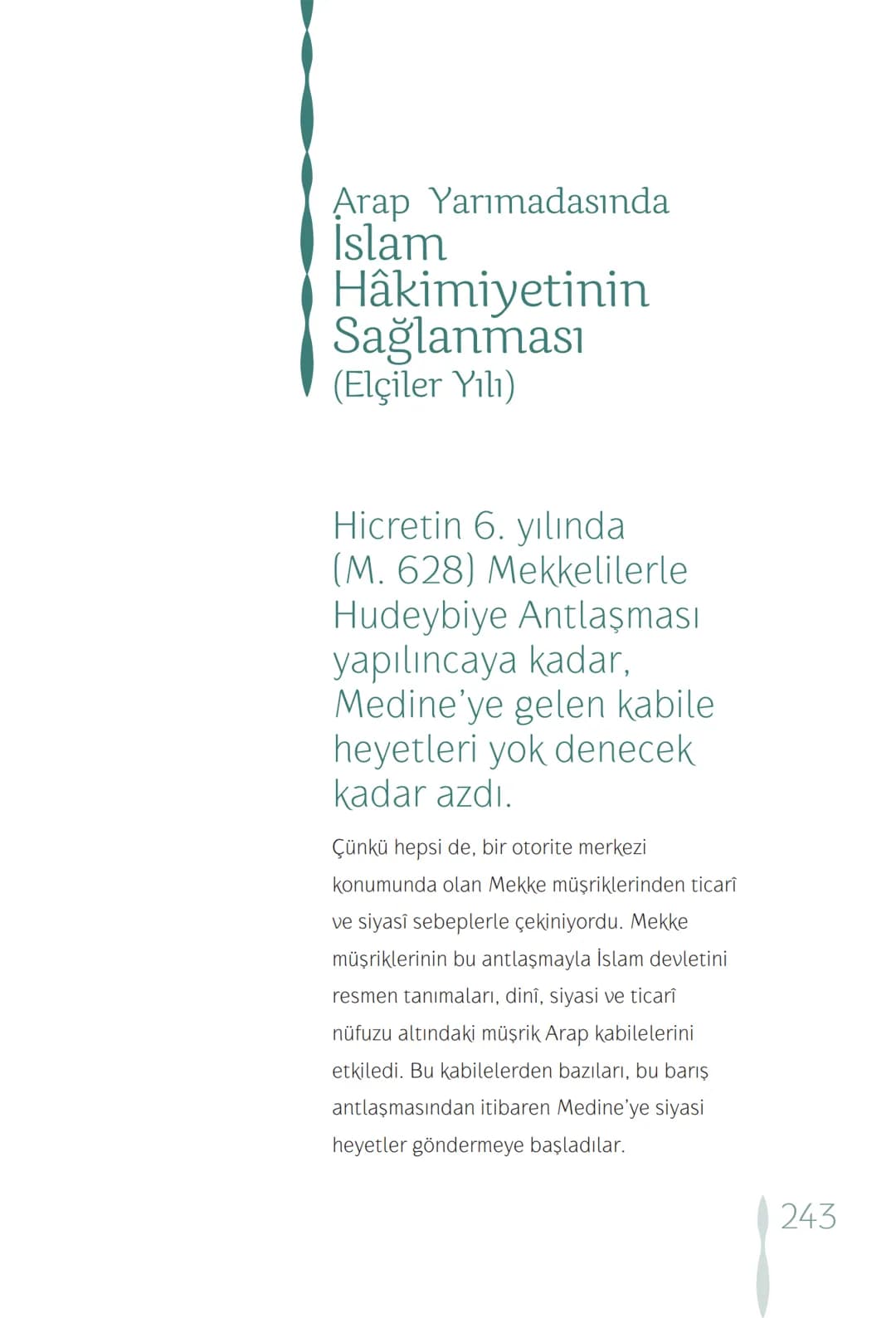 Hz Muhammedin hayatı – 243. sayfa
