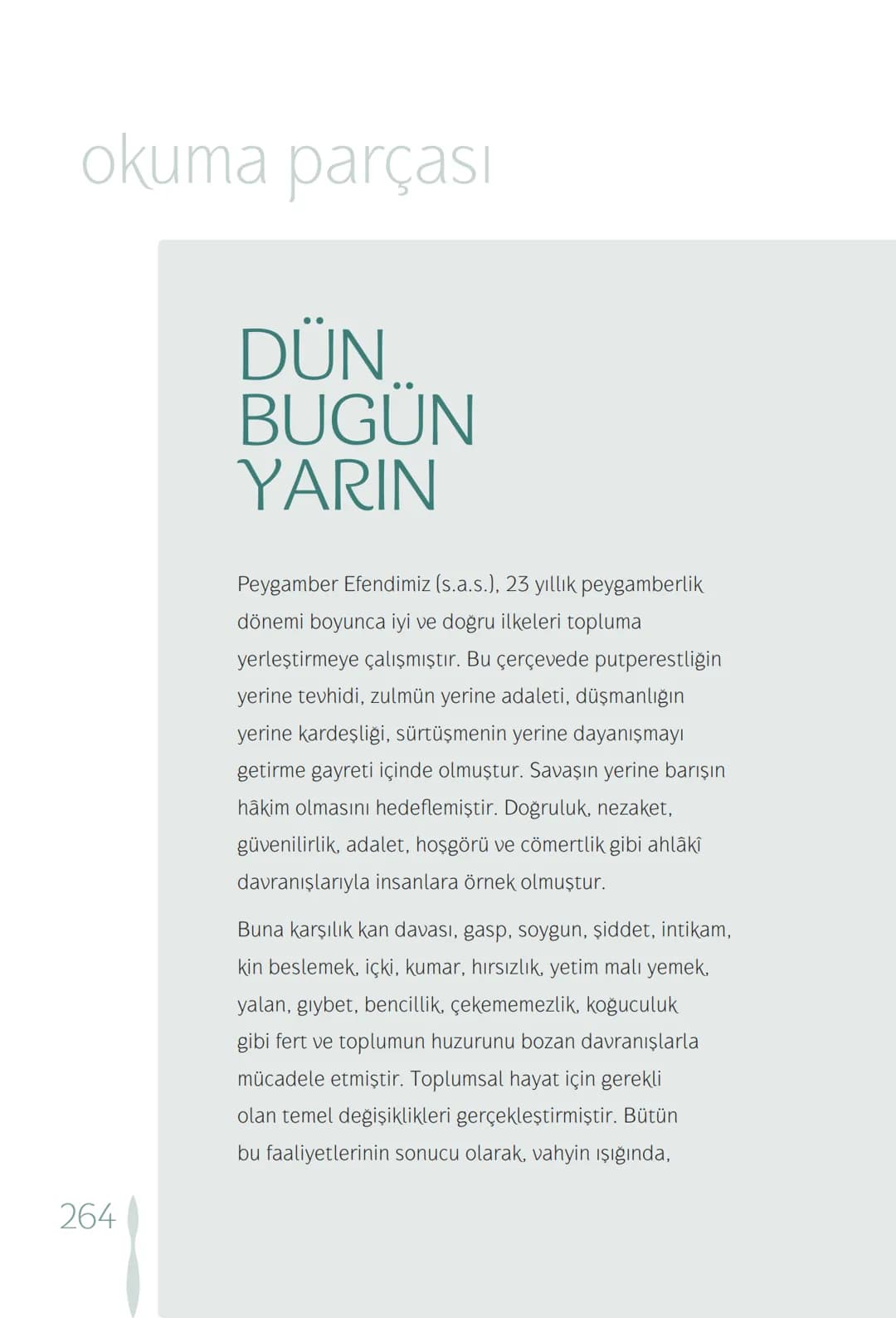Hz Muhammedin hayatı – 264. sayfa