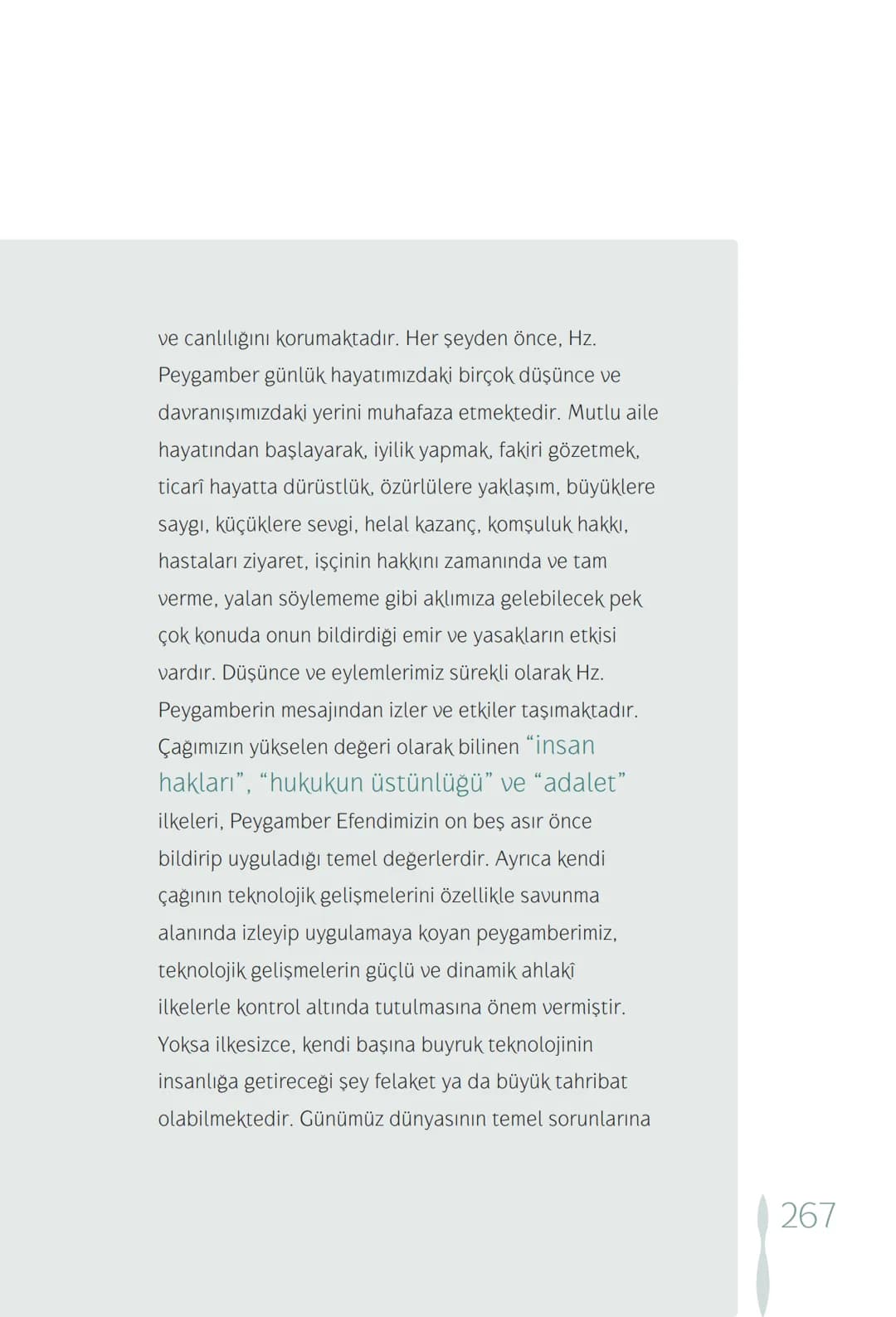 Hz Muhammedin hayatı – 267. sayfa
