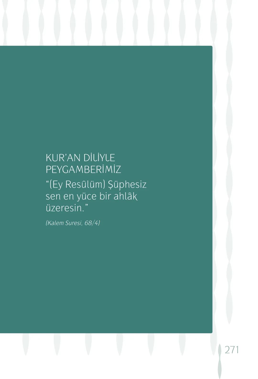 Hz Muhammedin hayatı – 271. sayfa