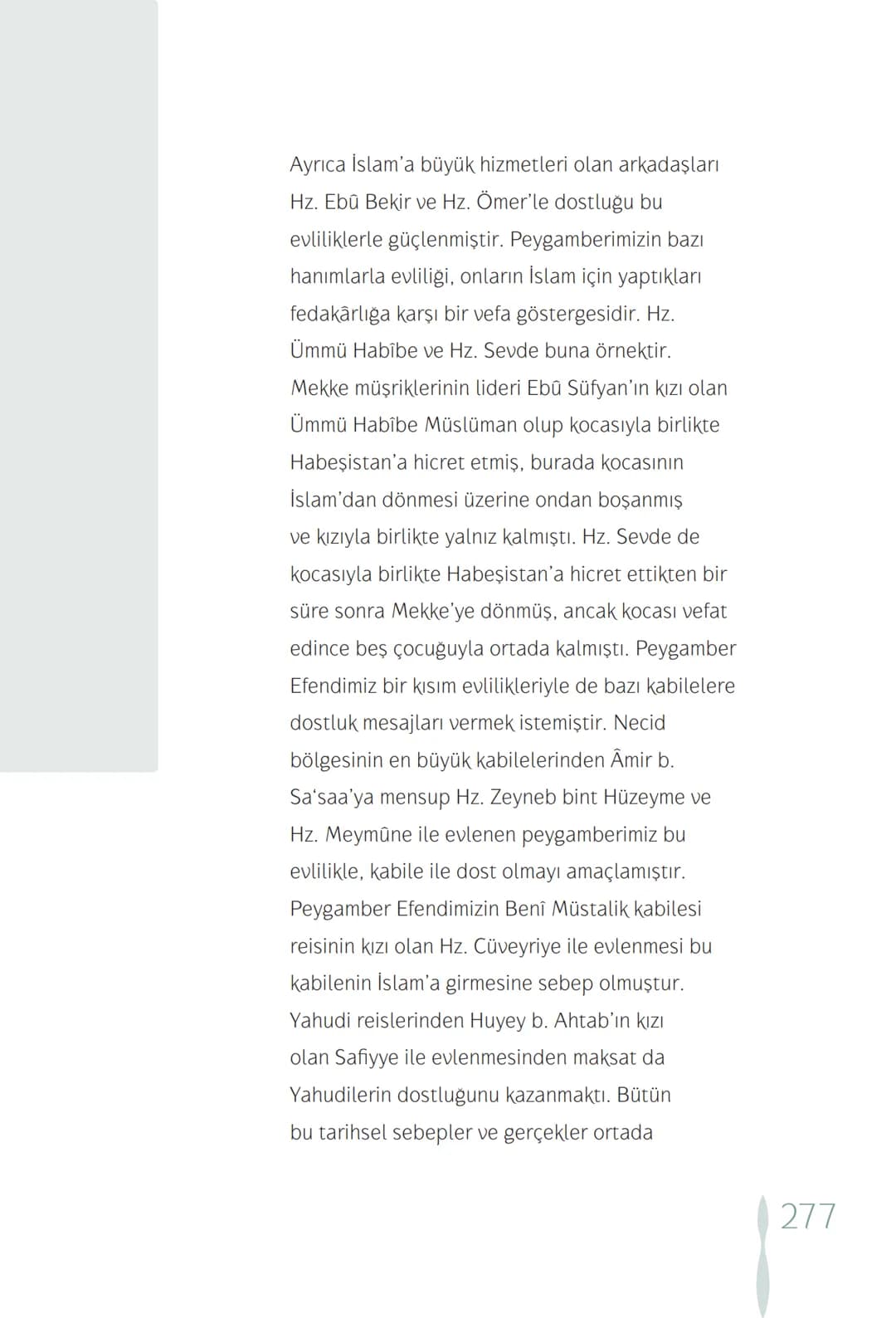 Hz Muhammedin hayatı – 277. sayfa
