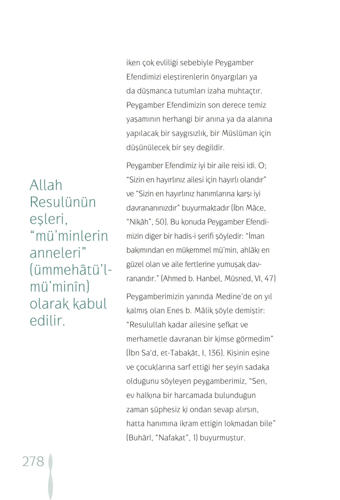 Hz Muhammedin hayatı – 278. sayfa
