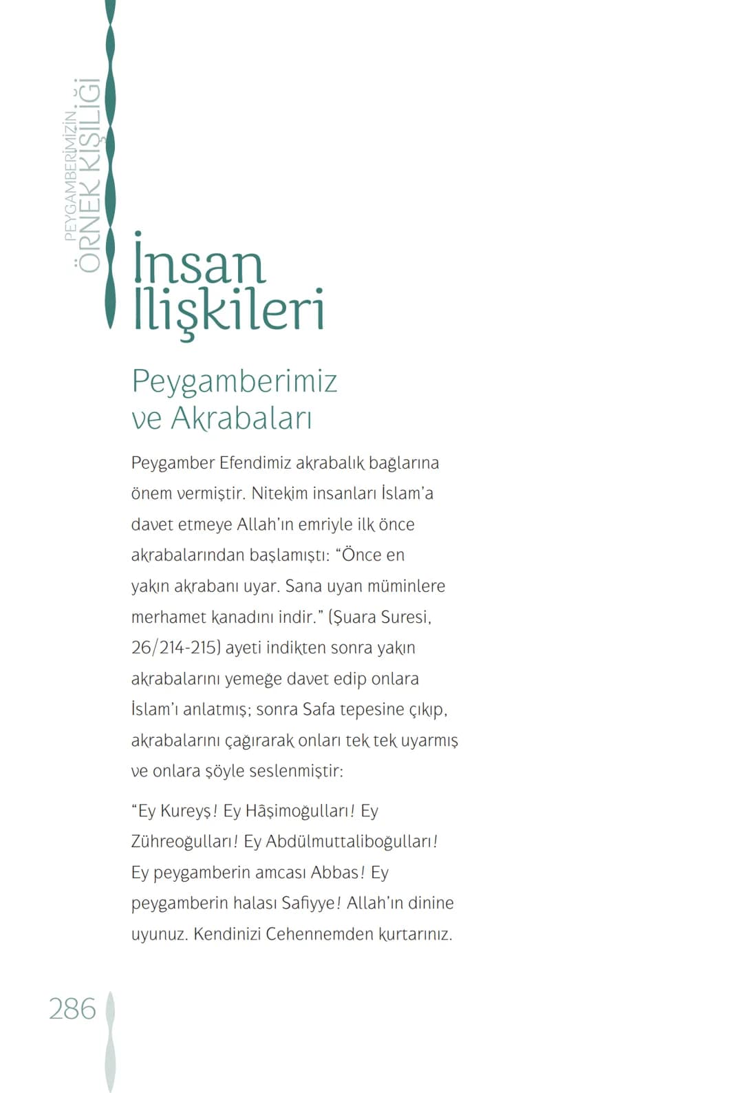 Hz Muhammedin hayatı – 286. sayfa