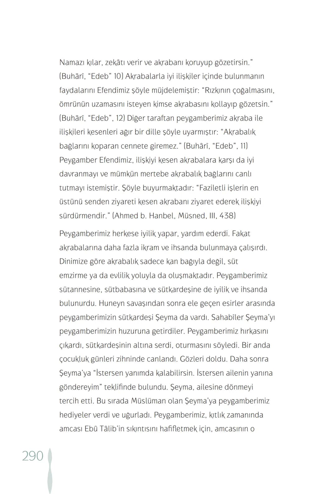Hz Muhammedin hayatı – 290. sayfa