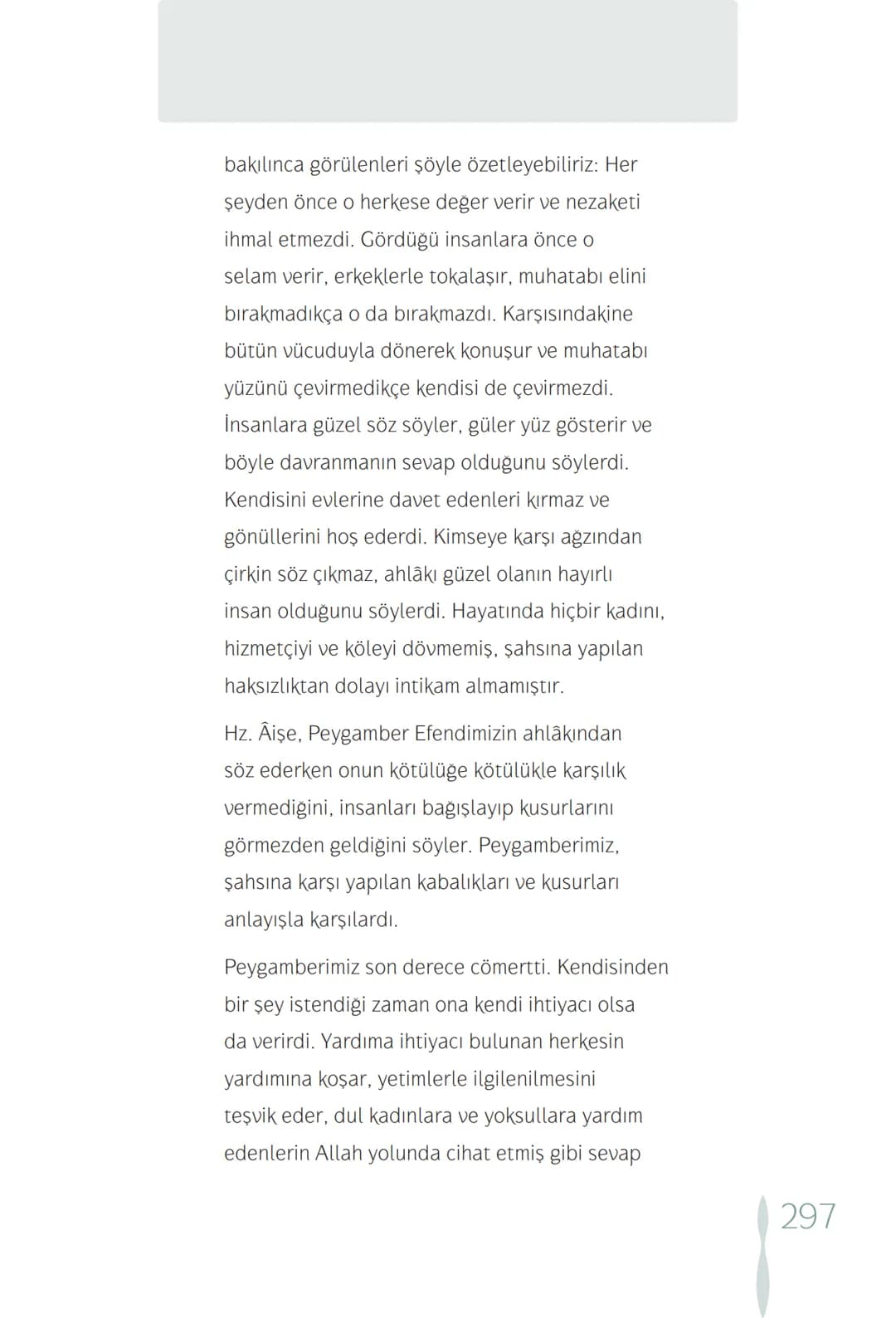 Hz Muhammedin hayatı – 297. sayfa