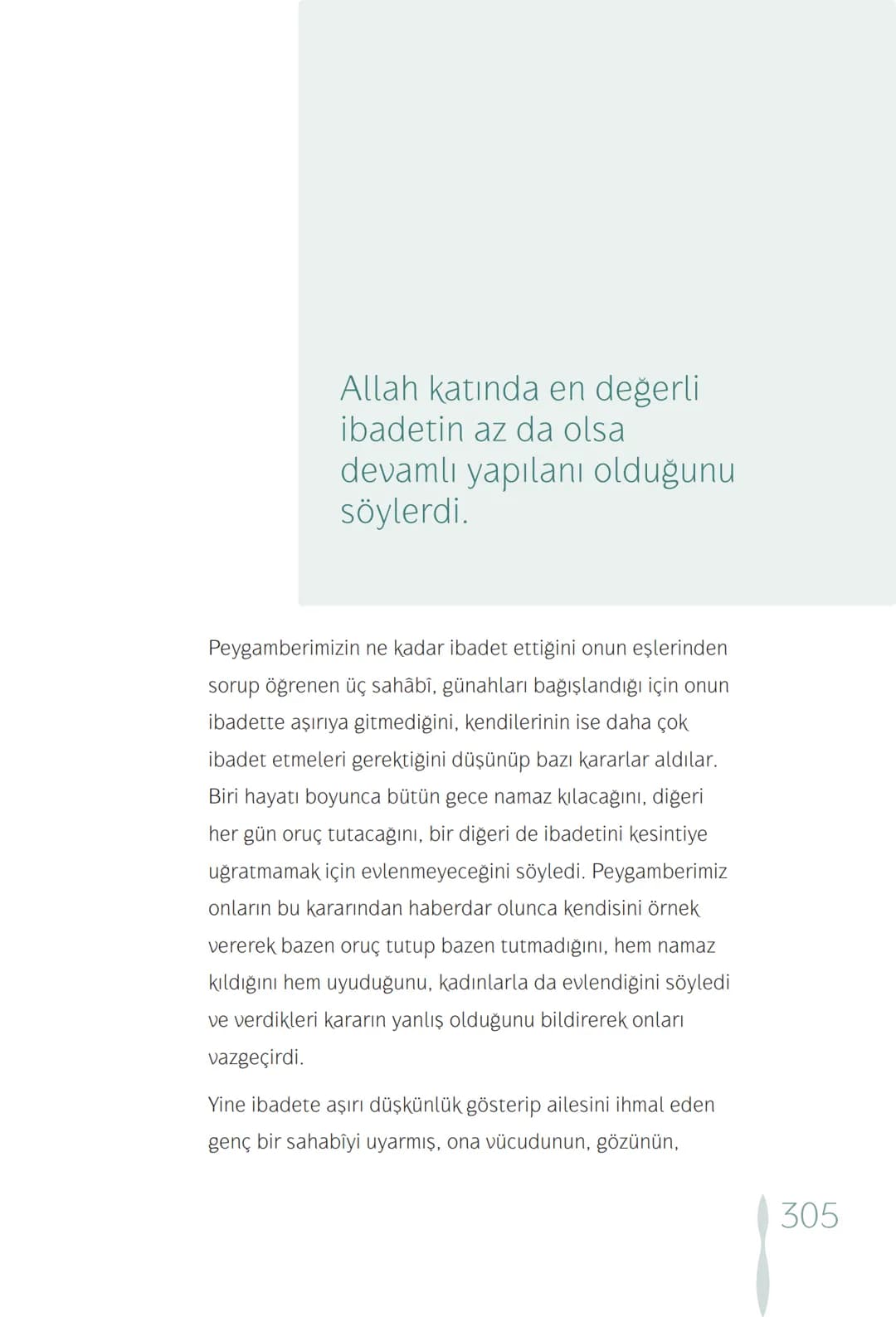 Hz Muhammedin hayatı – 305. sayfa