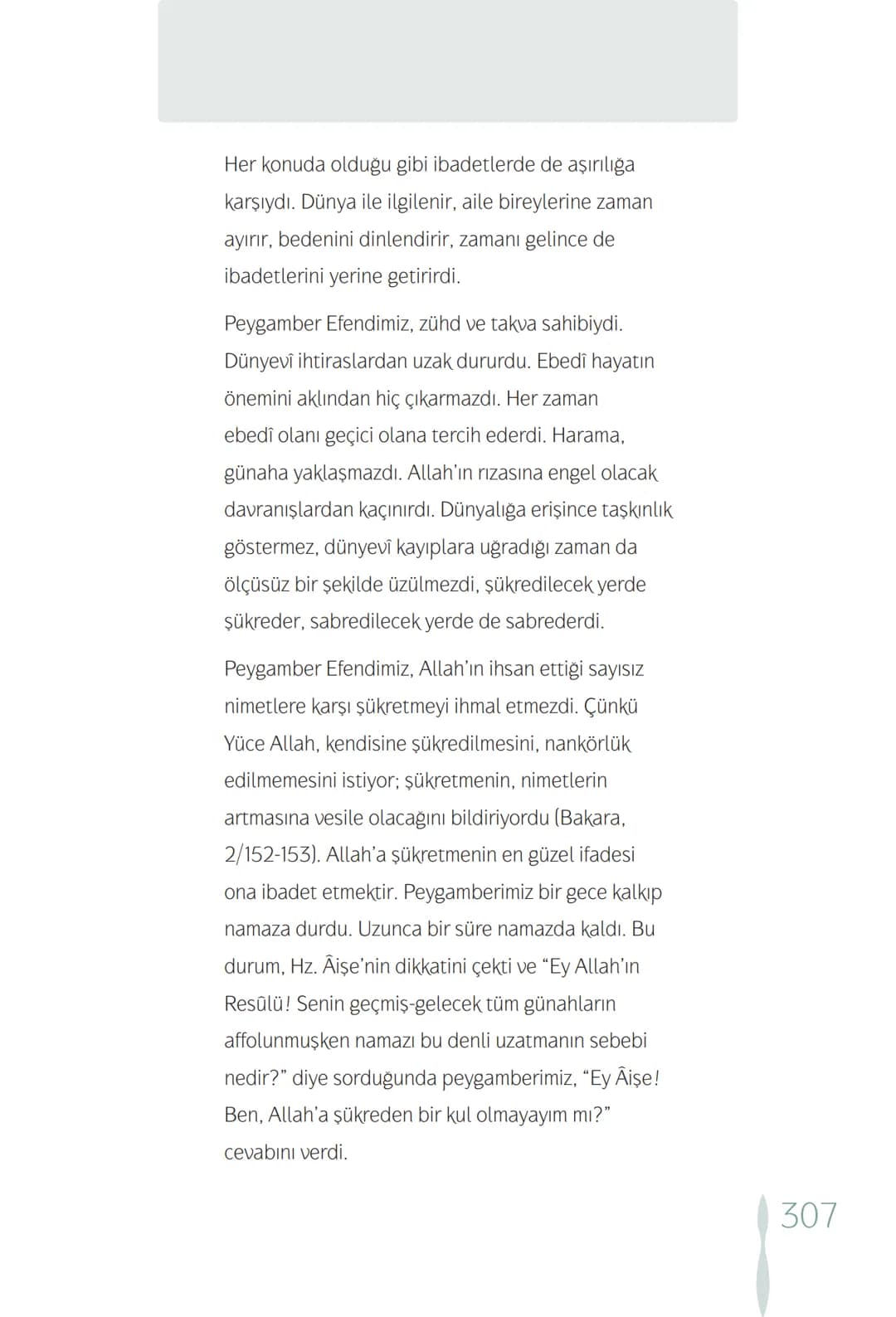 Hz Muhammedin hayatı – 307. sayfa