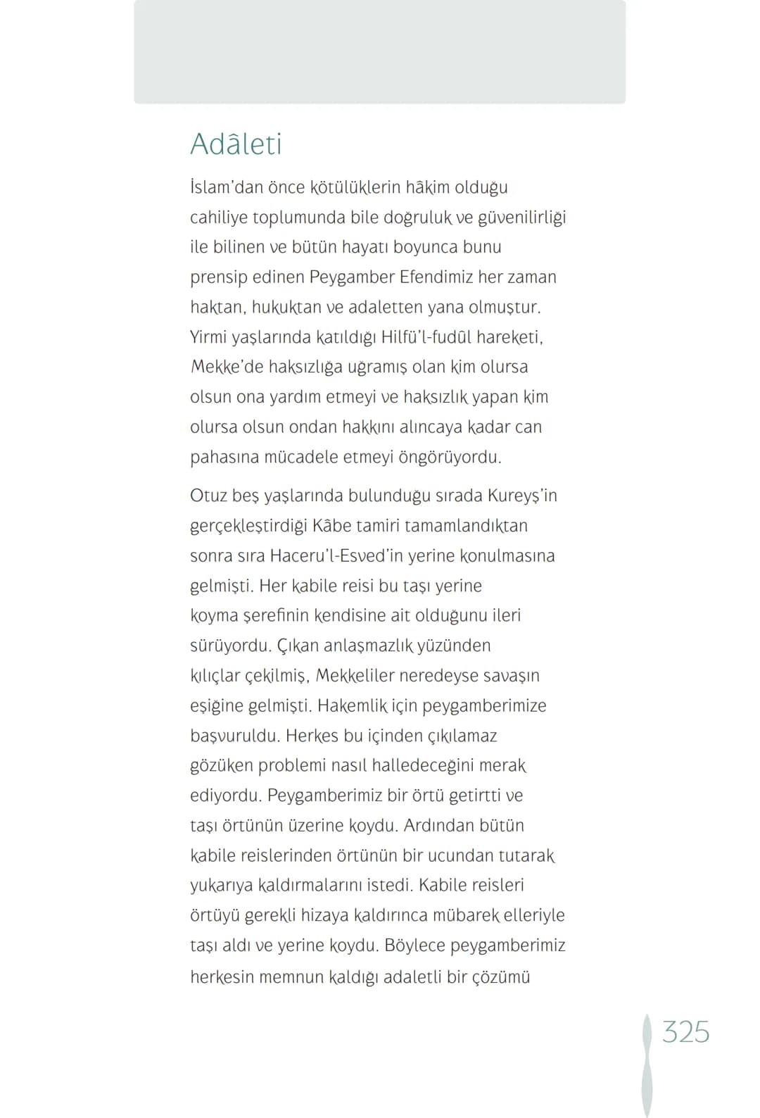 Hz Muhammedin hayatı – 325. sayfa