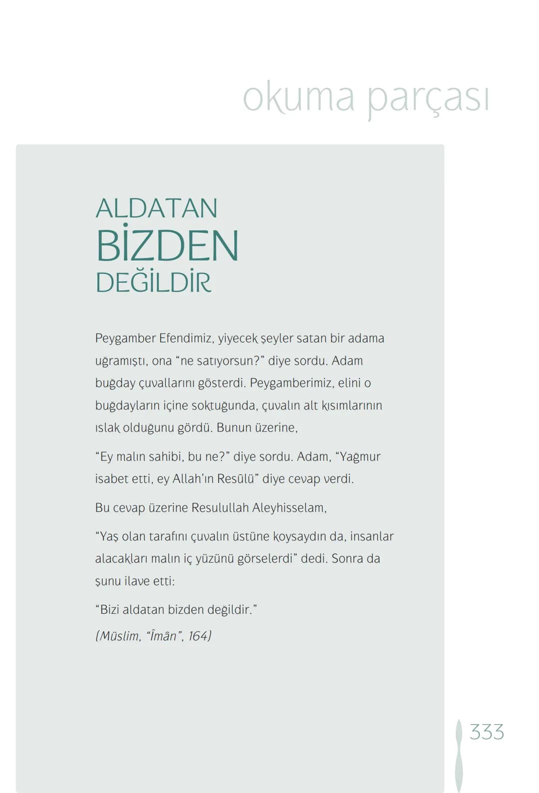 Hz Muhammedin hayatı – 333. sayfa