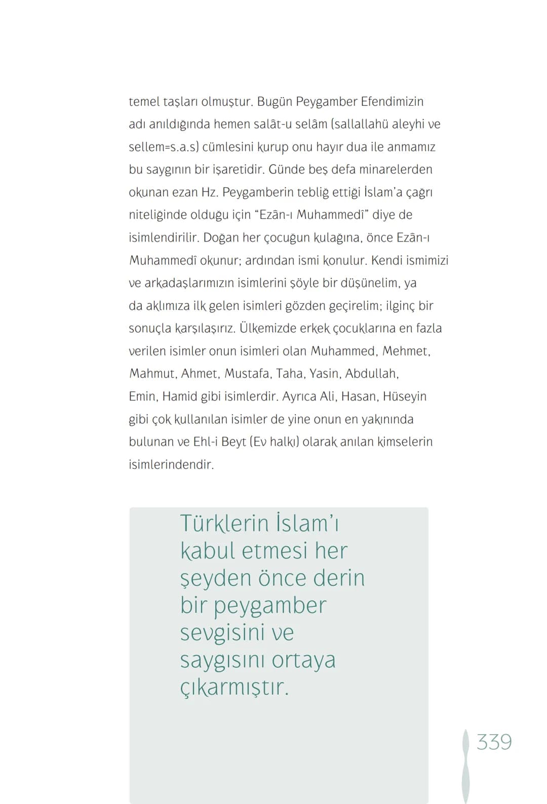 Hz Muhammedin hayatı – 339. sayfa