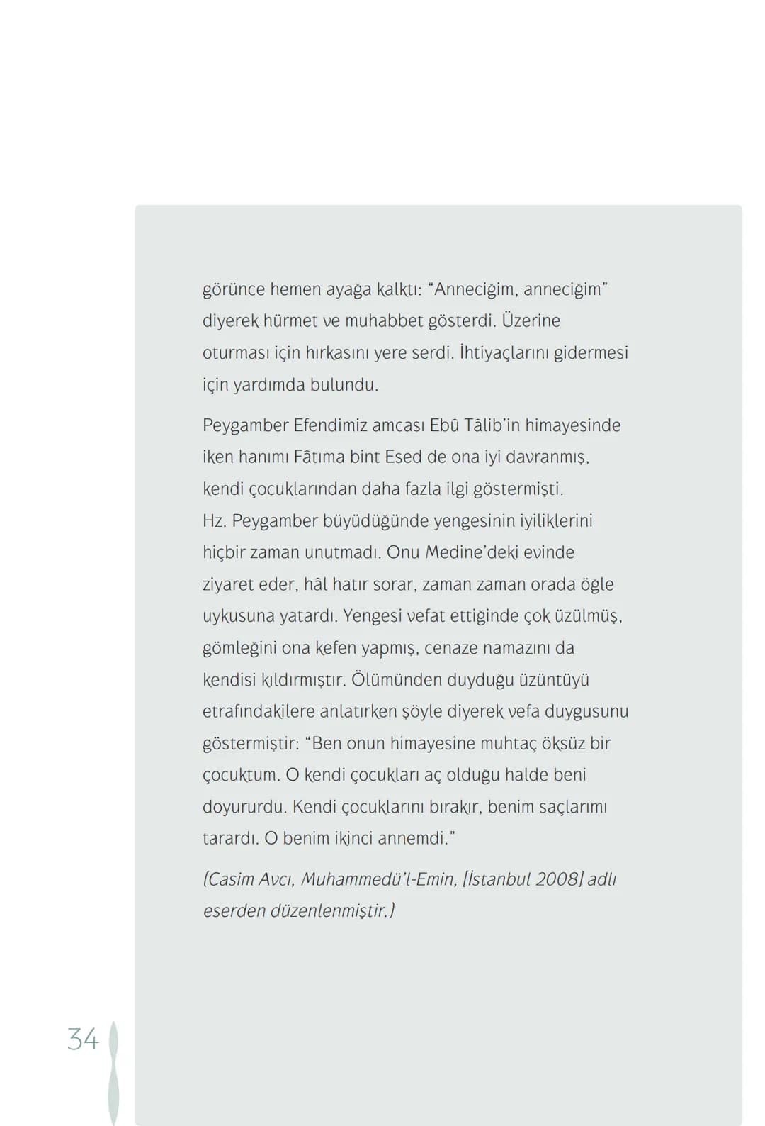 Hz Muhammedin hayatı – 34. sayfa