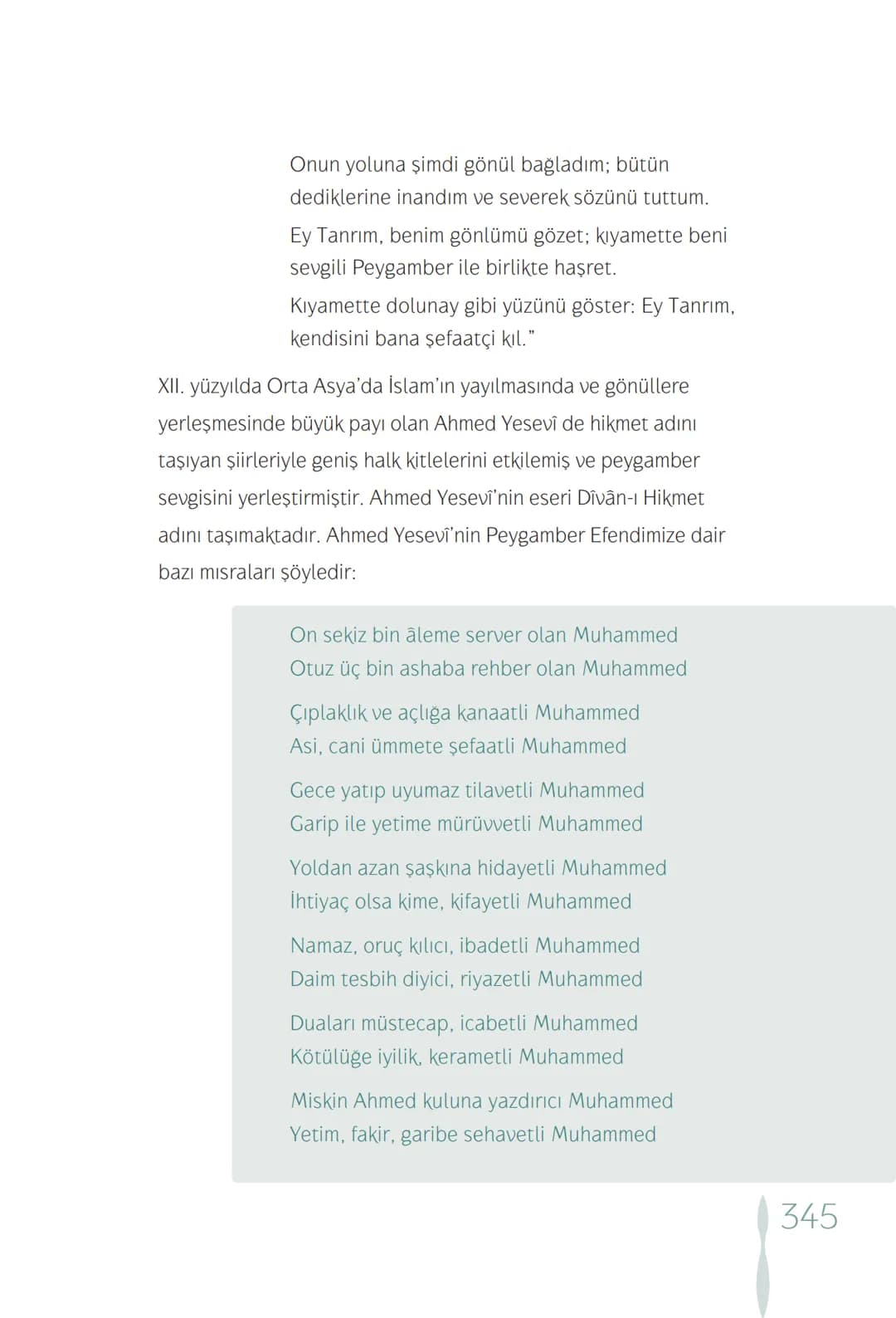 Hz Muhammedin hayatı – 345. sayfa