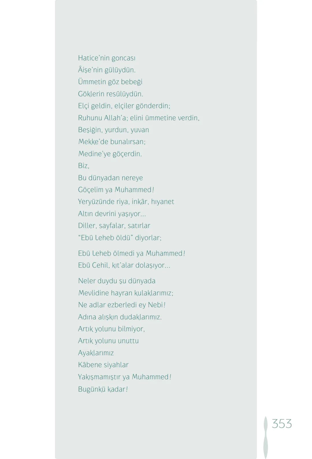Hz Muhammedin hayatı – 353. sayfa