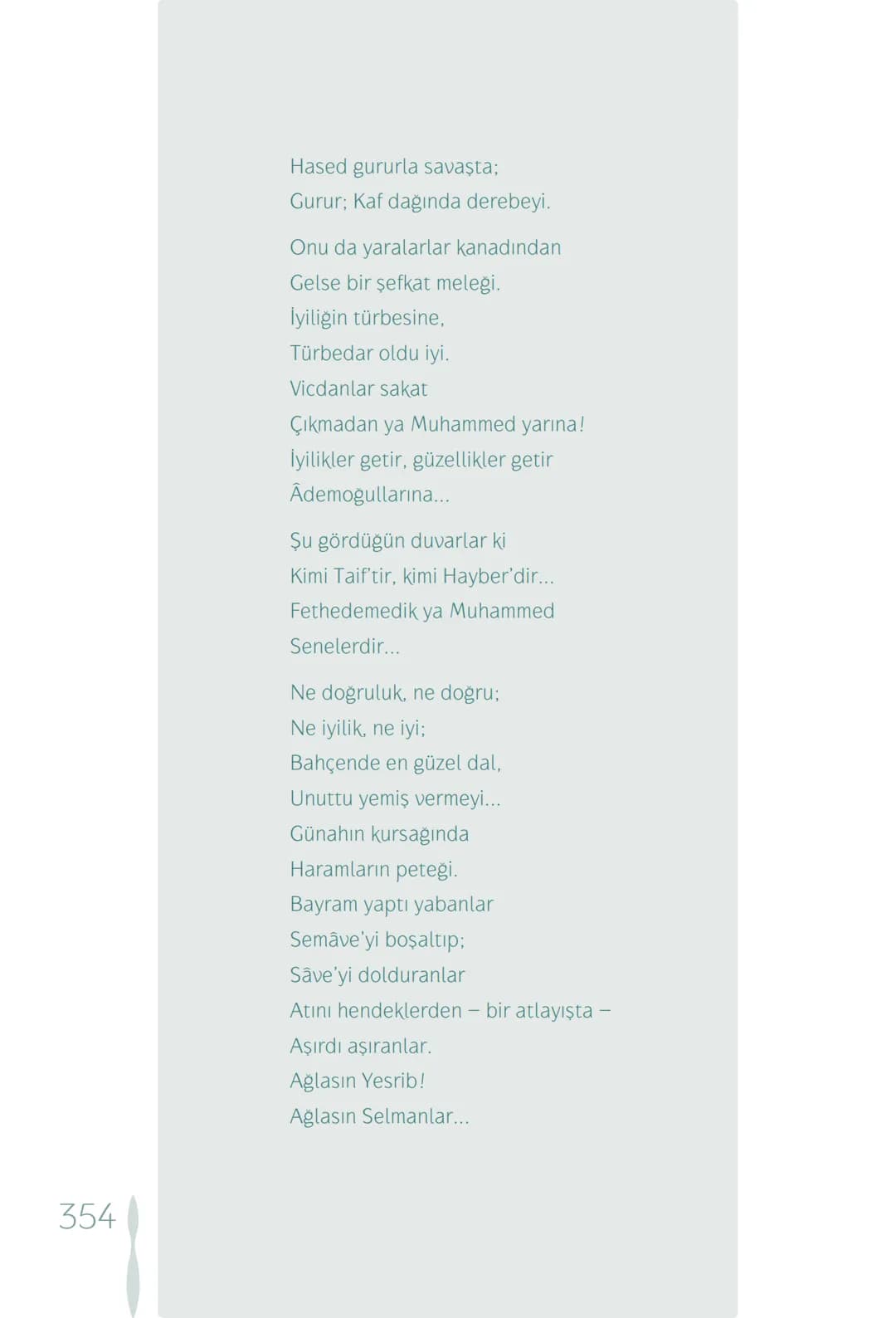 Hz Muhammedin hayatı – 354. sayfa