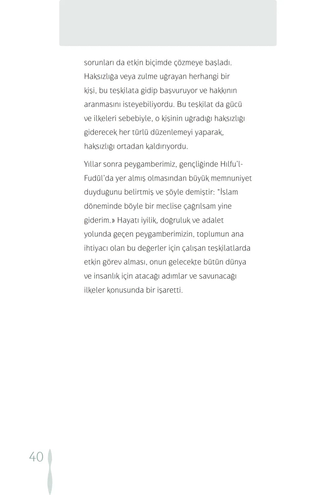 Hz Muhammedin hayatı – 40. sayfa
