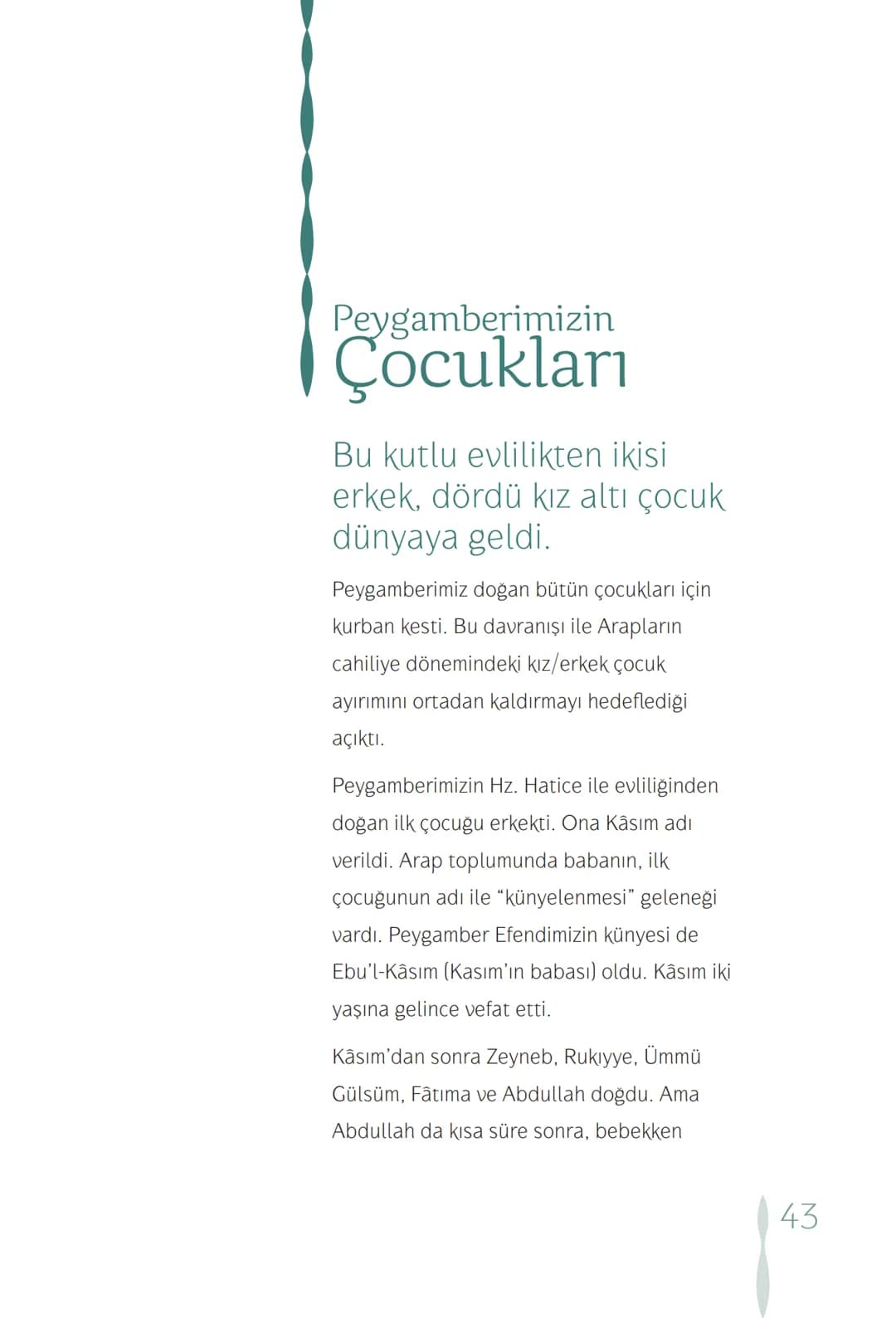 Hz Muhammedin hayatı – 43. sayfa