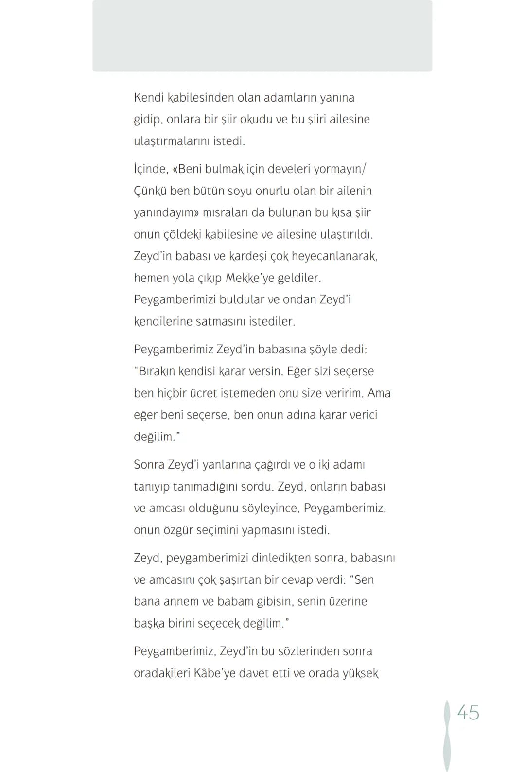 Hz Muhammedin hayatı – 45. sayfa