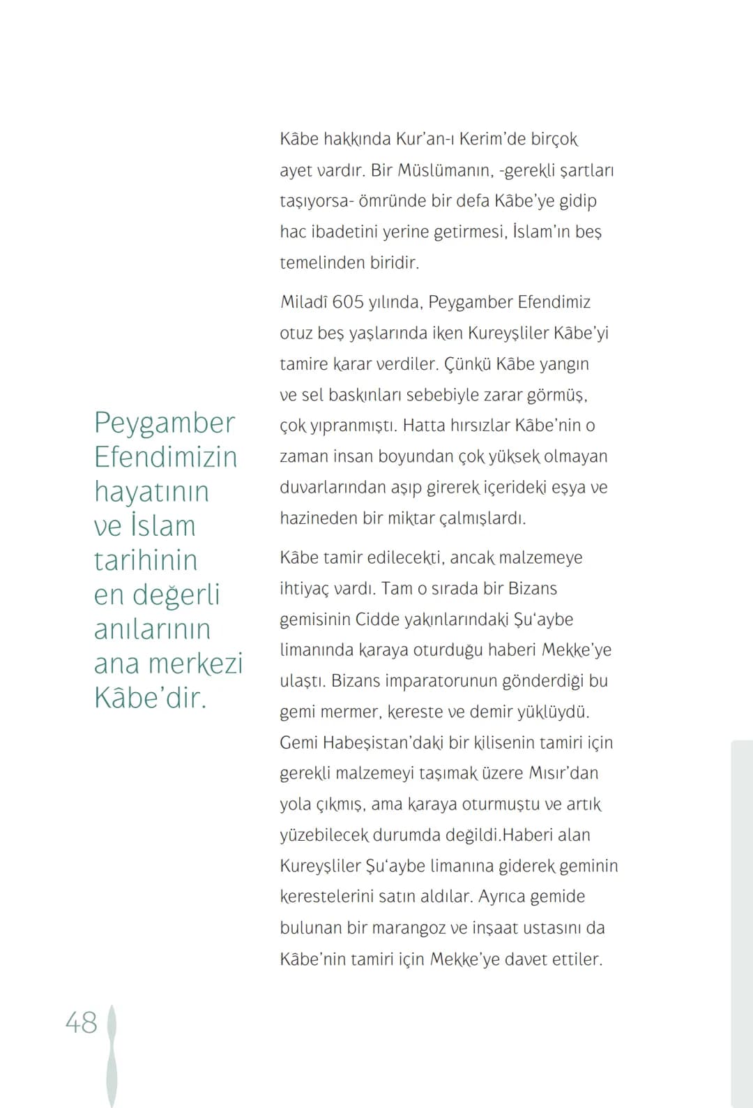 Hz Muhammedin hayatı – 48. sayfa