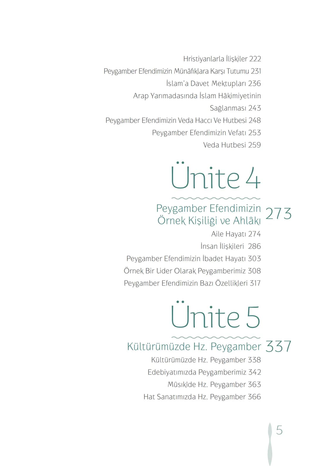 Hz Muhammedin hayatı – 5. sayfa