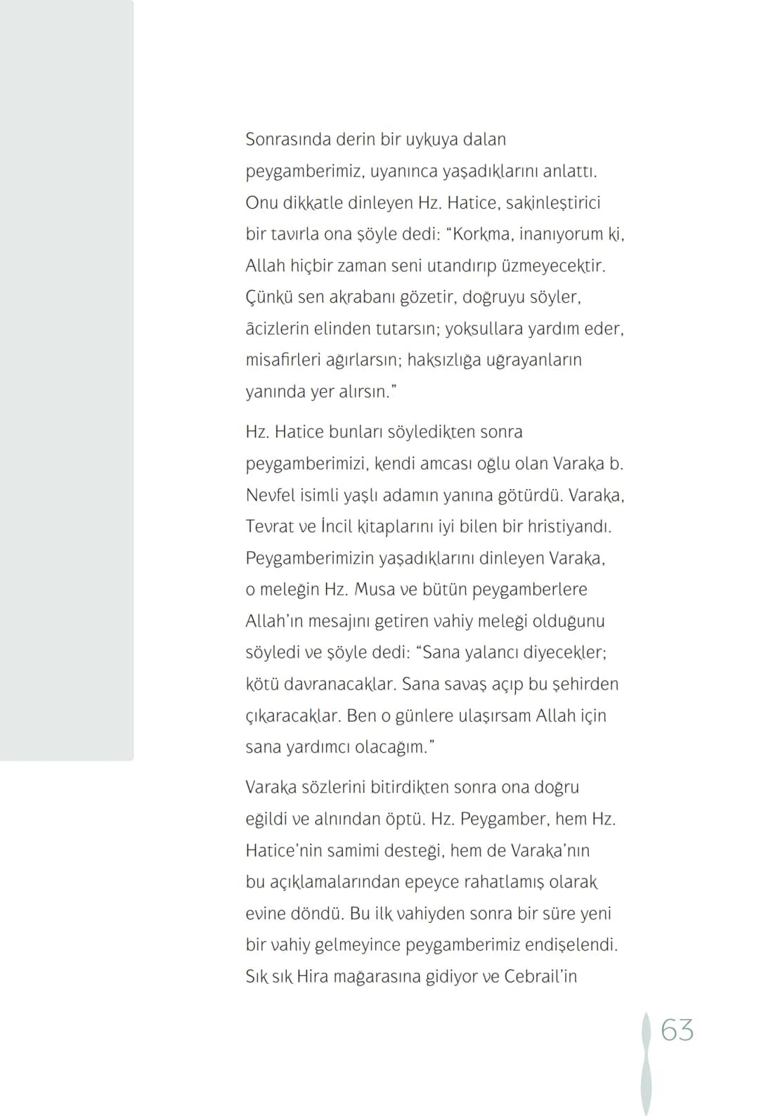 Hz Muhammedin hayatı – 63. sayfa