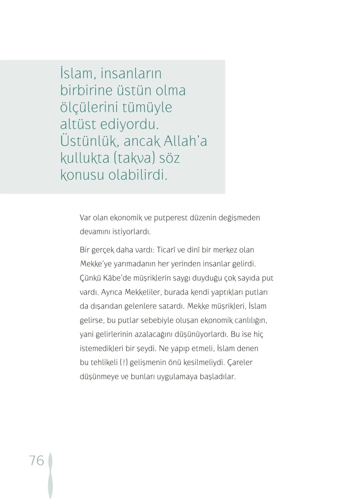 Hz Muhammedin hayatı – 76. sayfa