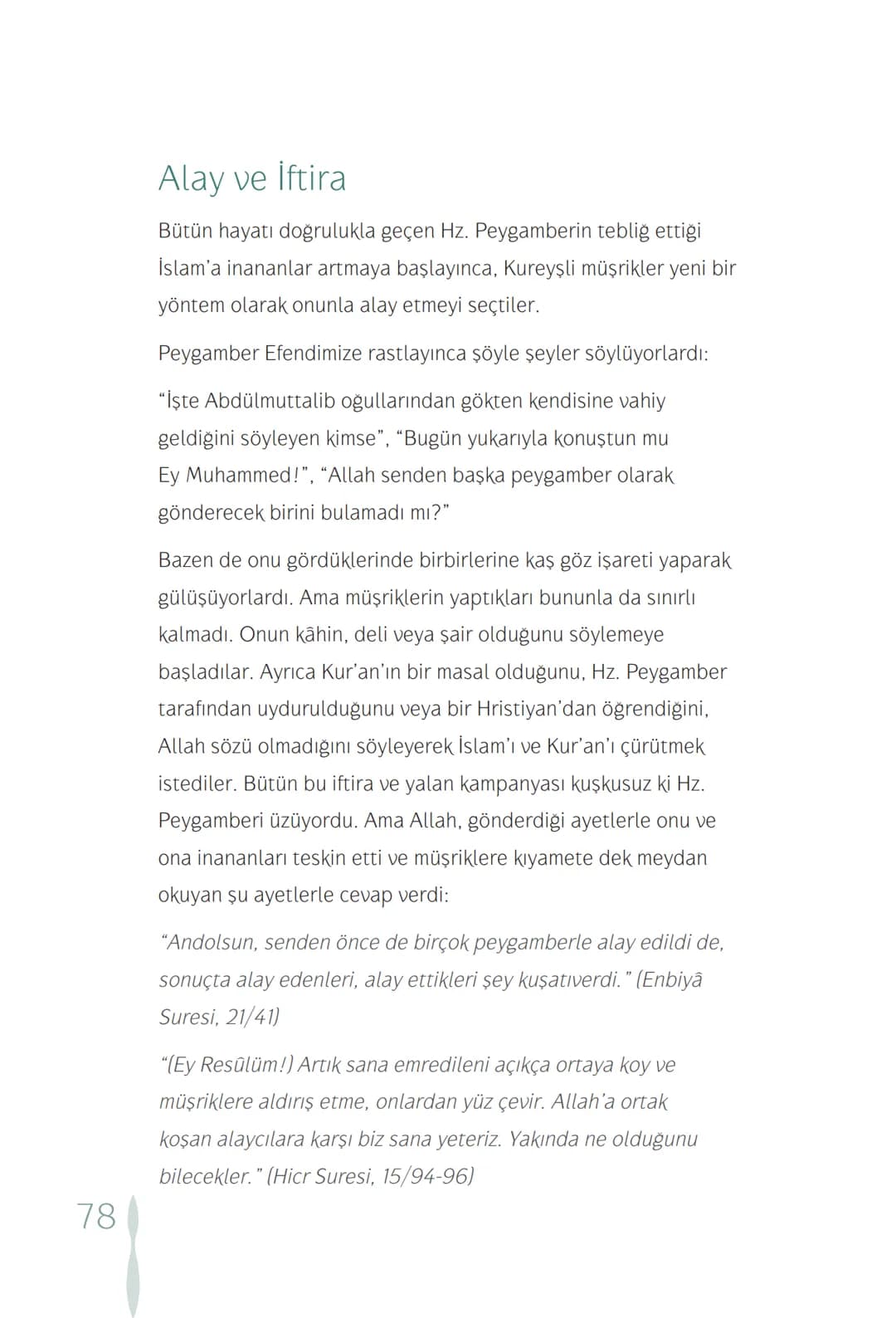 Hz Muhammedin hayatı – 78. sayfa