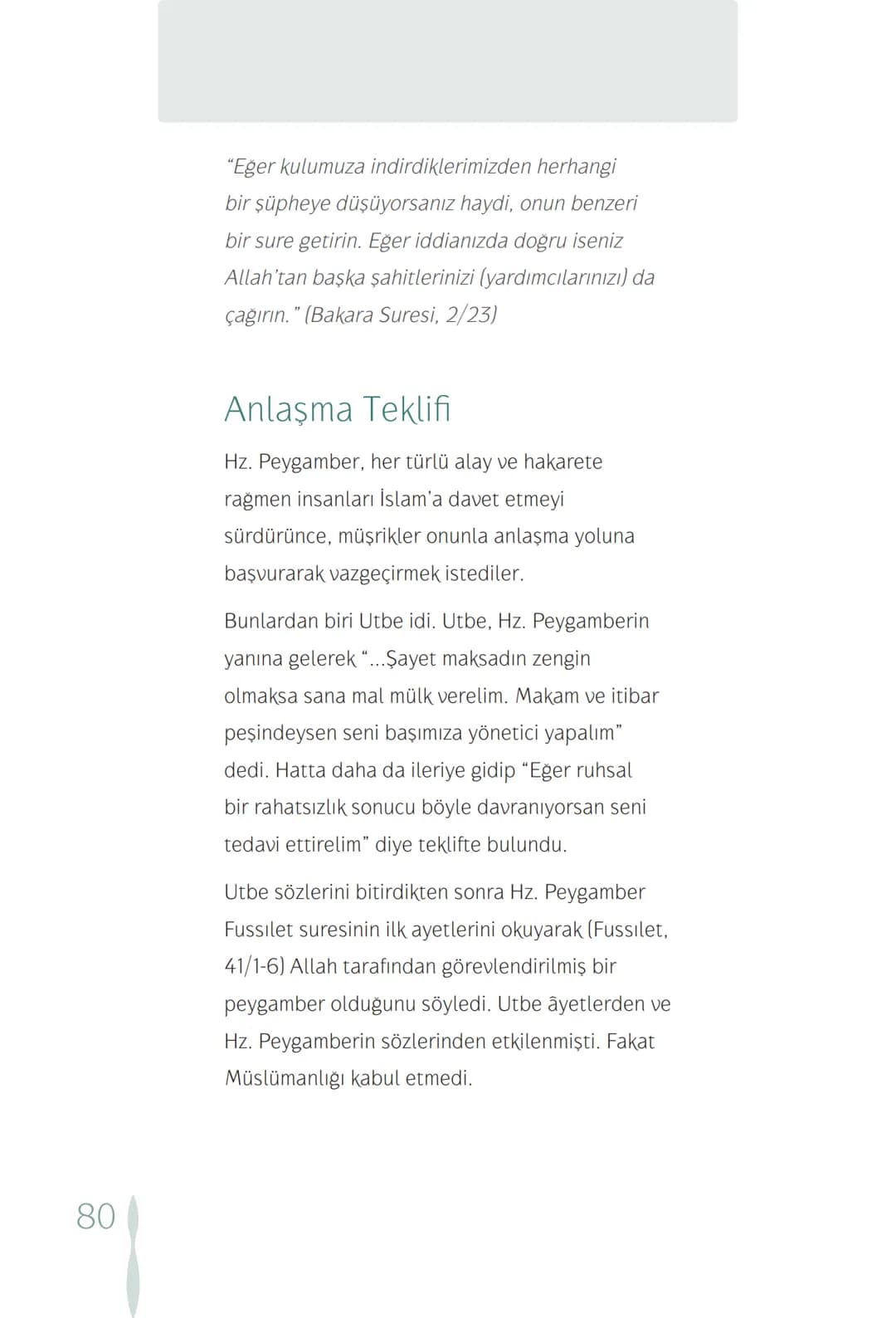 Hz Muhammedin hayatı – 80. sayfa