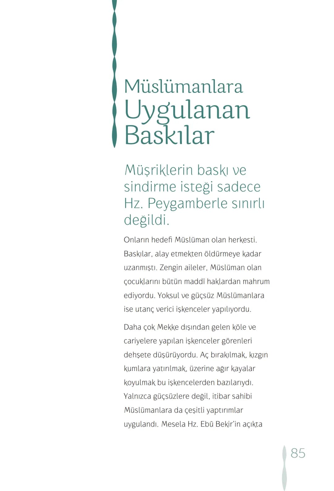 Hz Muhammedin hayatı – 85. sayfa