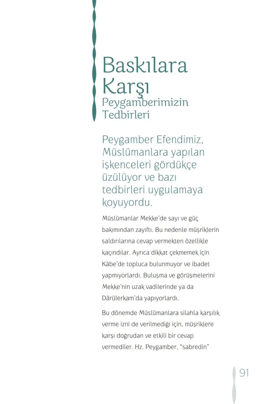Hz Muhammedin hayatı – 91. sayfa