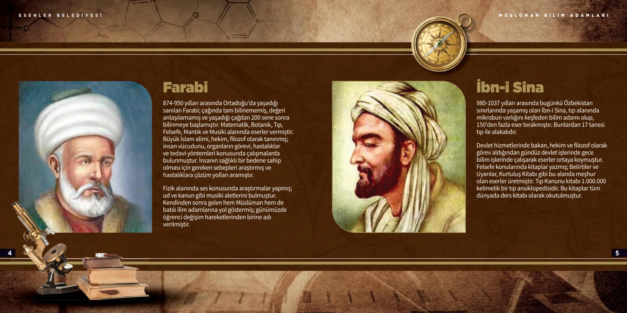 # Müslüman
Bilim Adamları # İbn-i Sina, Ali Kuşçu, Farabi, El Kindi, İbn-i Haldun, Biruni… Müslümanların hatta tüm insanlığın ilerlemesine k