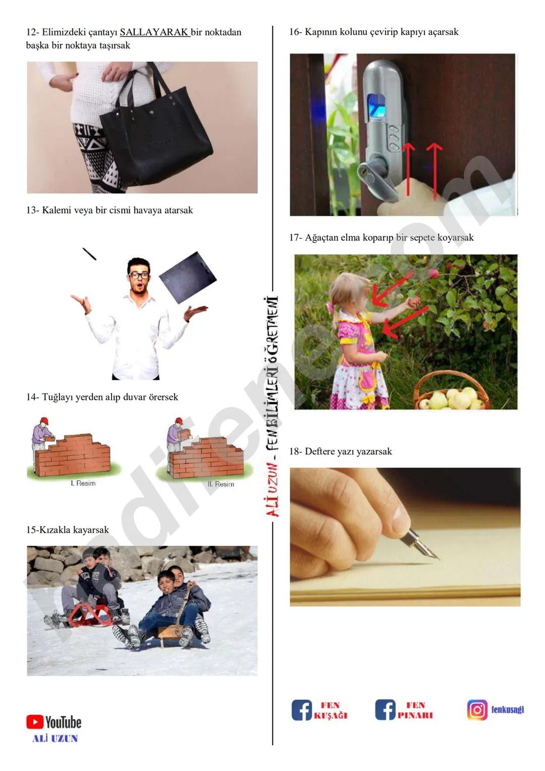 7.SINIF 1.ÜNİTE
GÜNEŞ SİSTEMİ VE ÖTESİ
UZAY ARAŞTIRMALARI
Ali Hocayla Hadi Fene
www.hadifene.com
UZAY TEKNOLOJİLERİ
Eski çağlardan günümüze