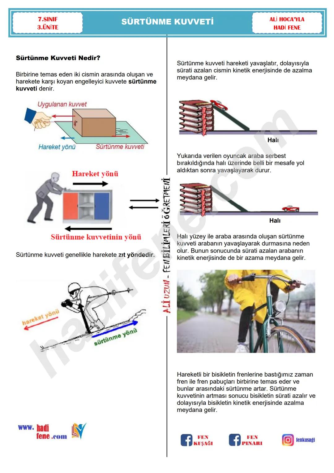 7.SINIF 1.ÜNİTE
GÜNEŞ SİSTEMİ VE ÖTESİ
UZAY ARAŞTIRMALARI
Ali Hocayla Hadi Fene
www.hadifene.com
UZAY TEKNOLOJİLERİ
Eski çağlardan günümüze