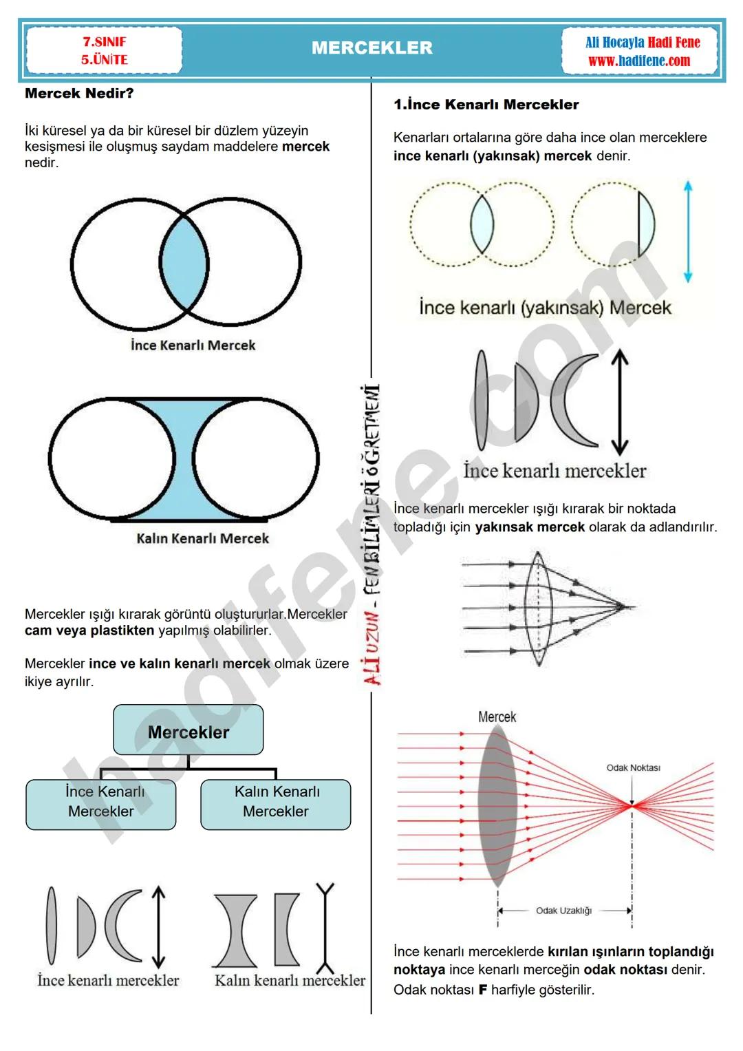 7.SINIF 1.ÜNİTE
GÜNEŞ SİSTEMİ VE ÖTESİ
UZAY ARAŞTIRMALARI
Ali Hocayla Hadi Fene
www.hadifene.com
UZAY TEKNOLOJİLERİ
Eski çağlardan günümüze