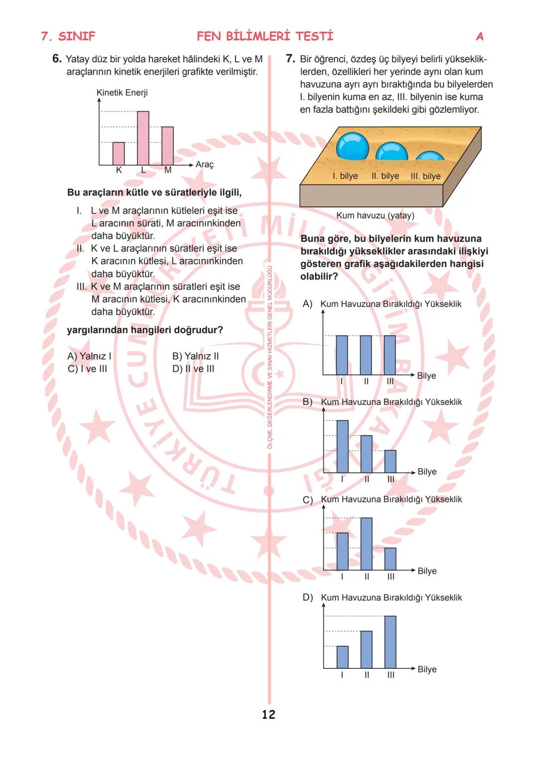*
*
T.C.
MİLLÎ EĞİTİM BAKANLIĞI
ÖLÇME, DEĞERLENDİRME VE SINAV
HİZMETLERİ GENEL MÜDÜRLÜĞÜ
İLKÖĞRETİM VE ORTAÖĞRETİM
KURUMLARI BURSLULUK SINAV
