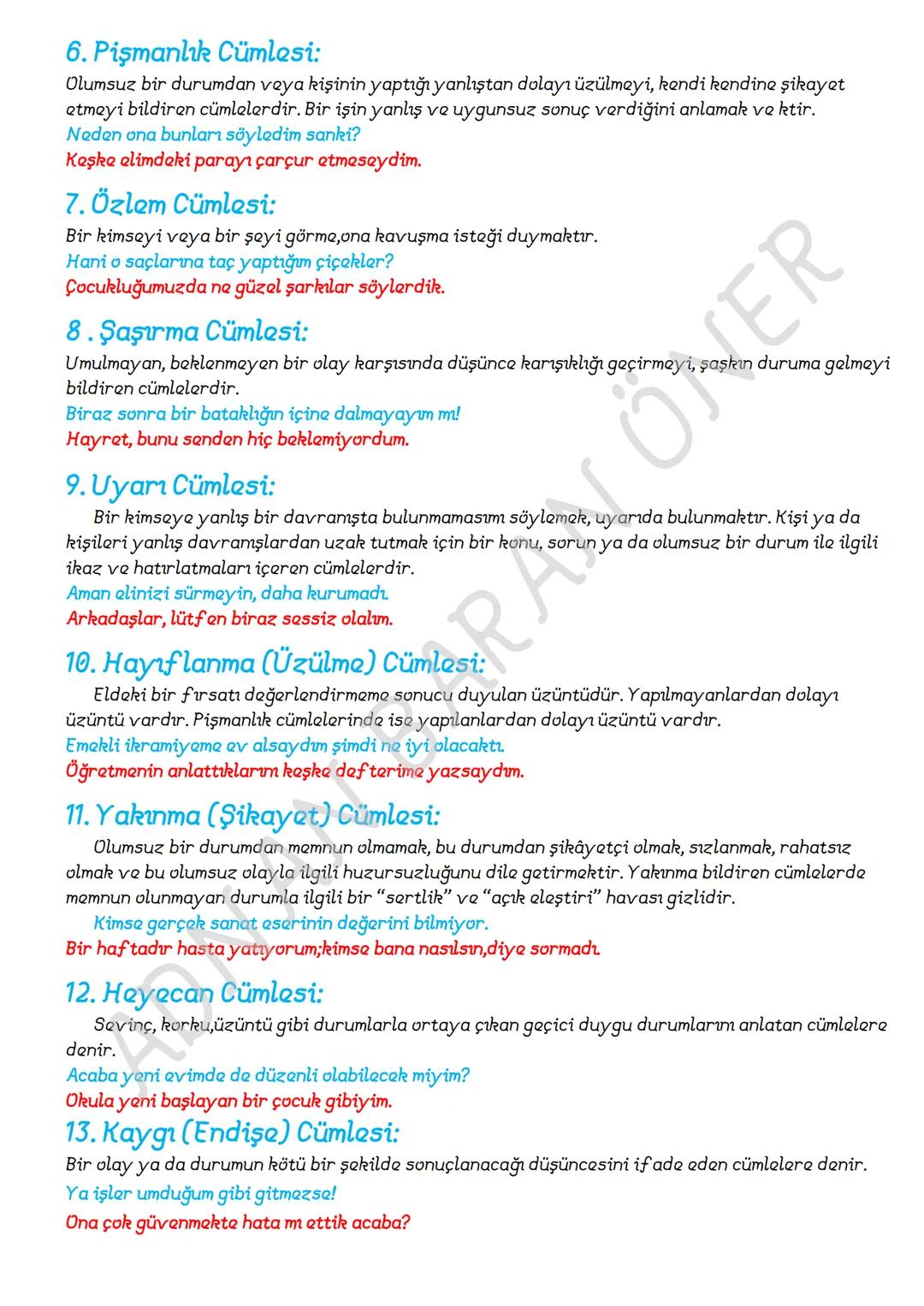 FİİLİMSİLER (EYLEMSİLER)
FİİLİMSİ: Fiillerden türemiş olmakla birlikte bir fiil gibi çekimlenemeyen olumlu, olumsuz
şekilleri yapılabilen ve